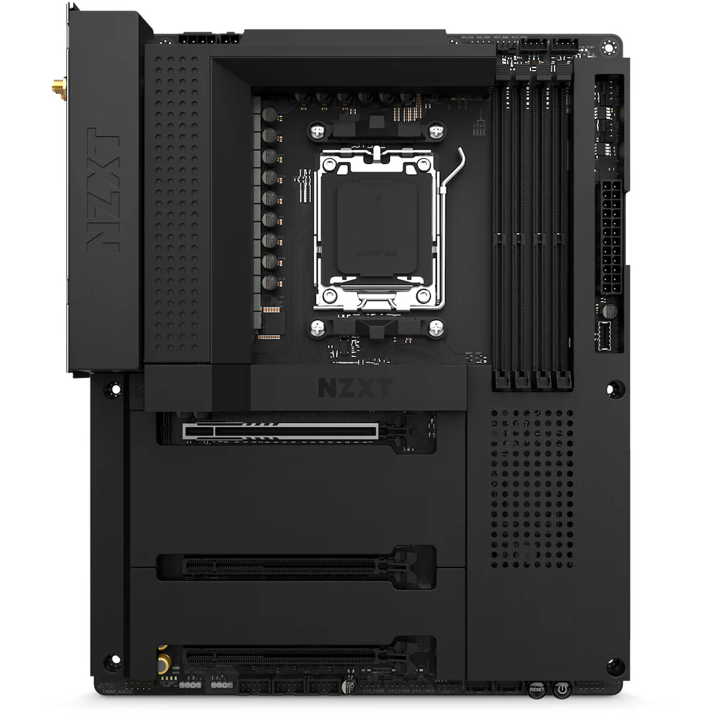 NZXT N7 B650E ATX motherboard - AMD B650 Socket AM5 - Image 2