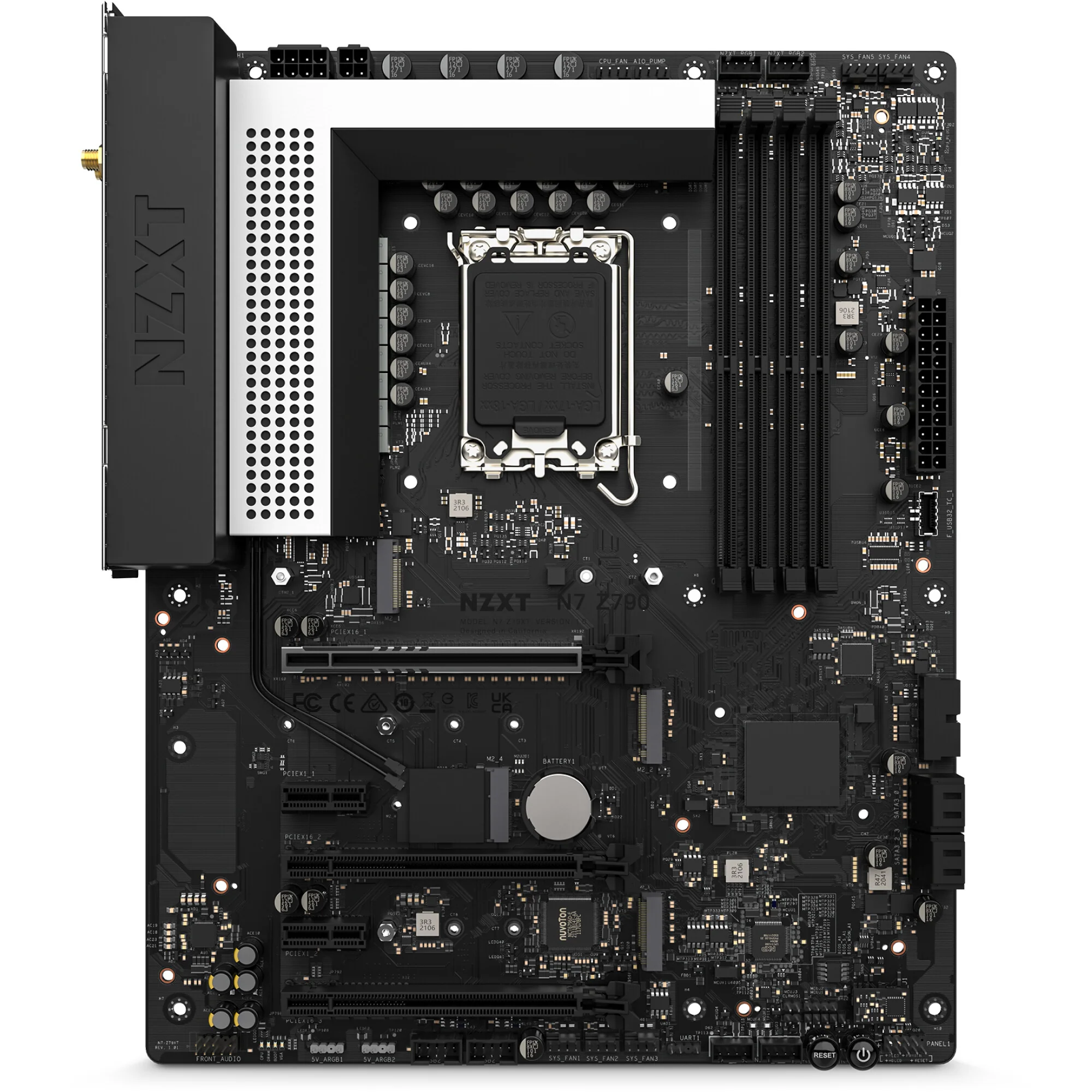 NZXT N7 Z790 ATX motherboard - Intel Z790 LGA 1700 - Image 3