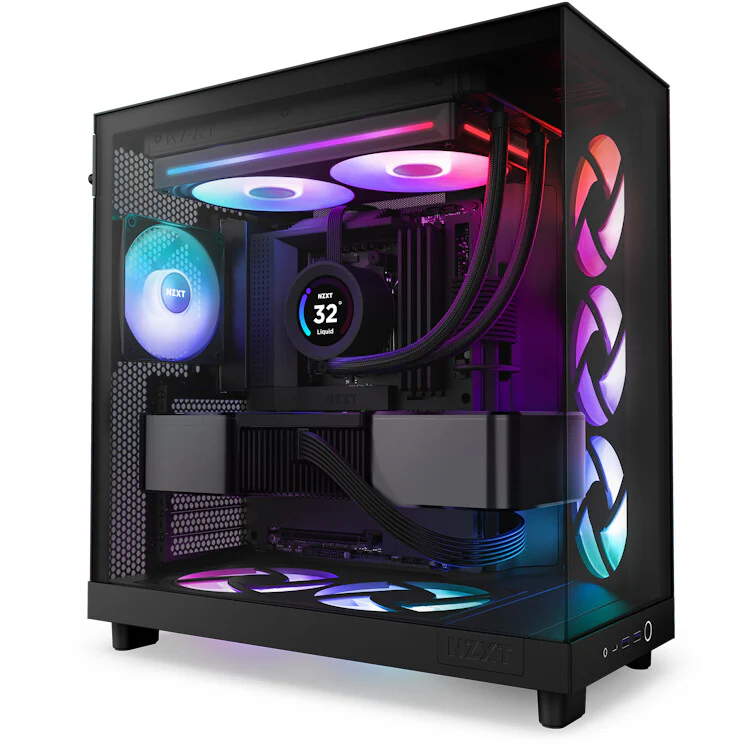 NZXT F280 RGB Core - Computer Case Fan in Black - 280mm - Image 5