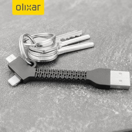 Olixar Lightning and Micro USB Charge and Sync Key Chain - Image 3