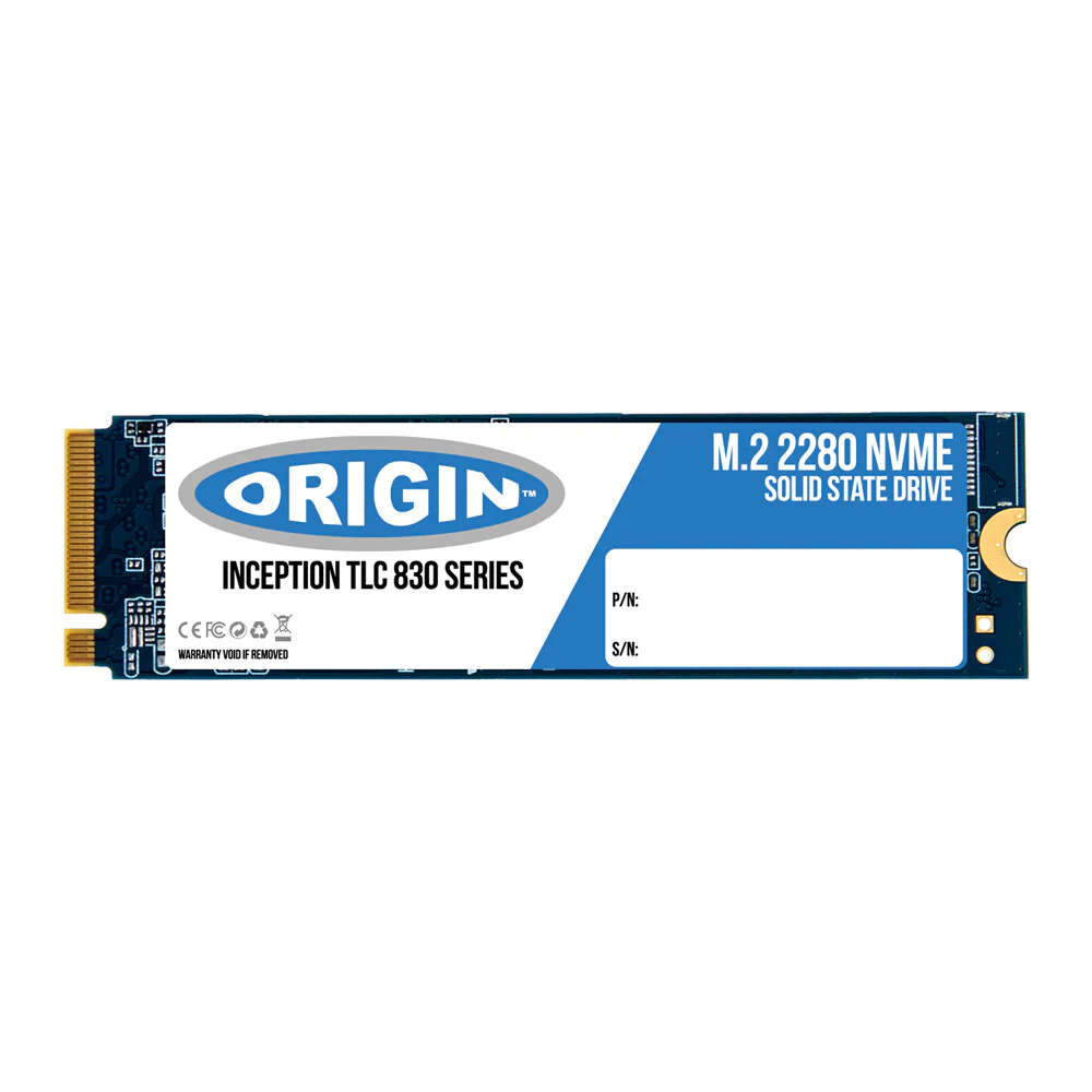 Origin Storage Inception TLC830 Pro - 3D PCIe NVMe M.2 SSD - 1 TB