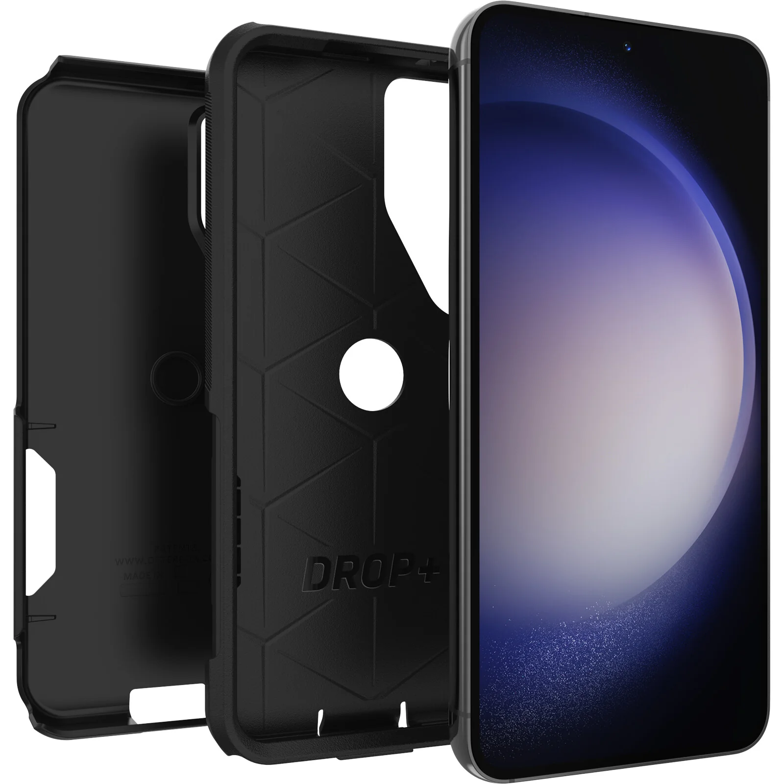 OtterBox Commuter Case for Galaxy S23 in Black - No Packaging - Image 3