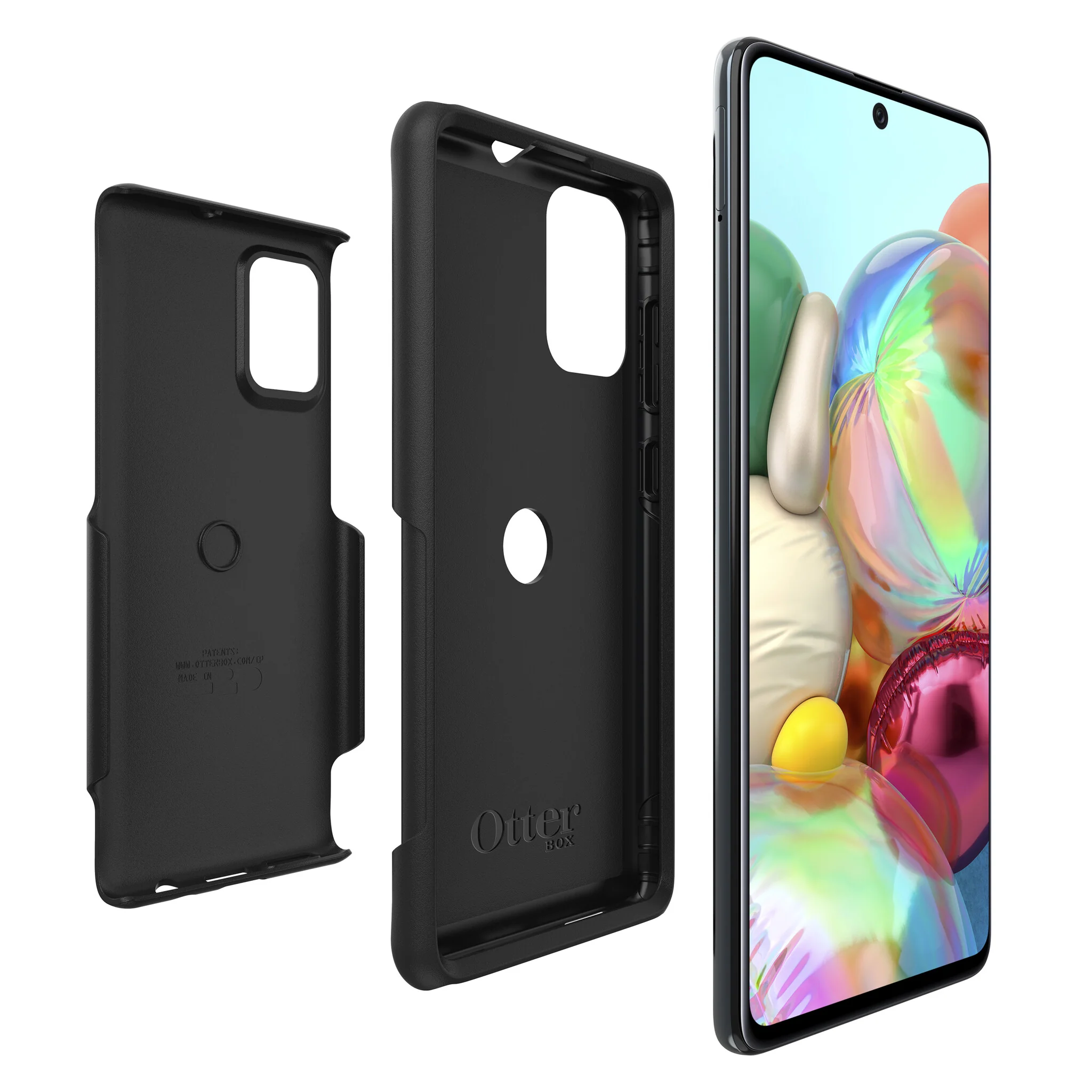OtterBox Commuter Lite Series for Samsung Galaxy A71 in Black - Image 6
