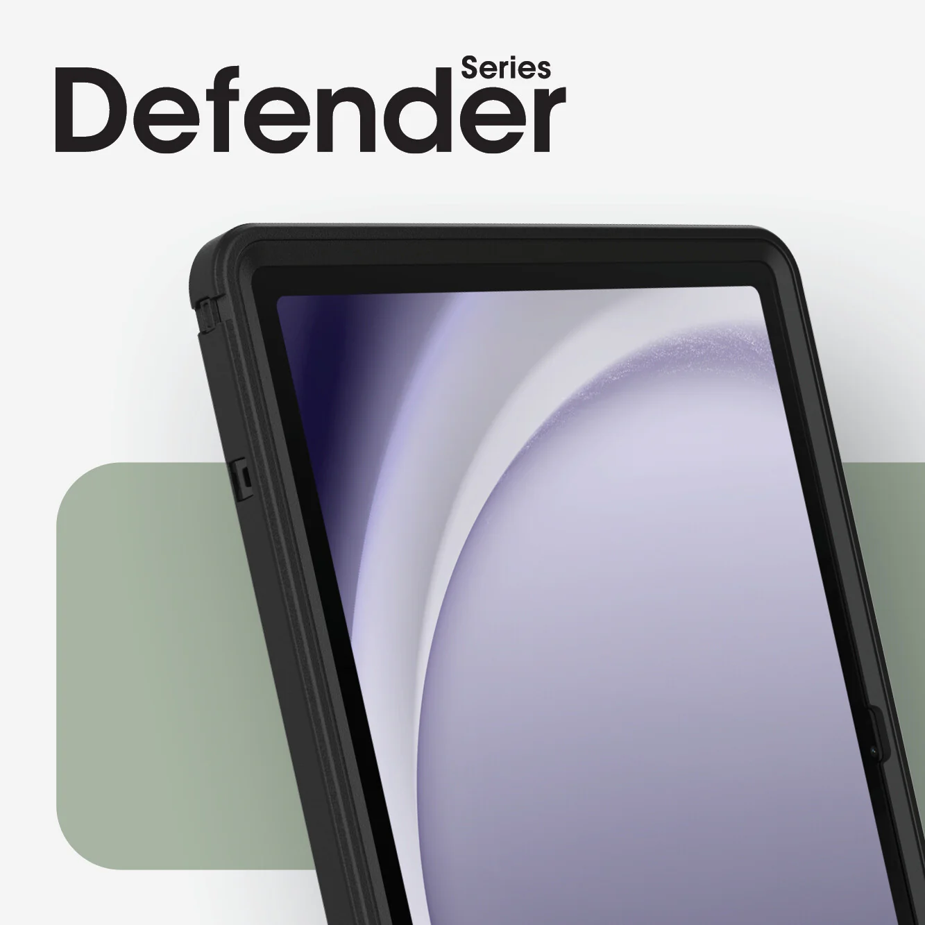 OtterBox Defender Series for Galaxy Tab A9+ in Black - Image 10