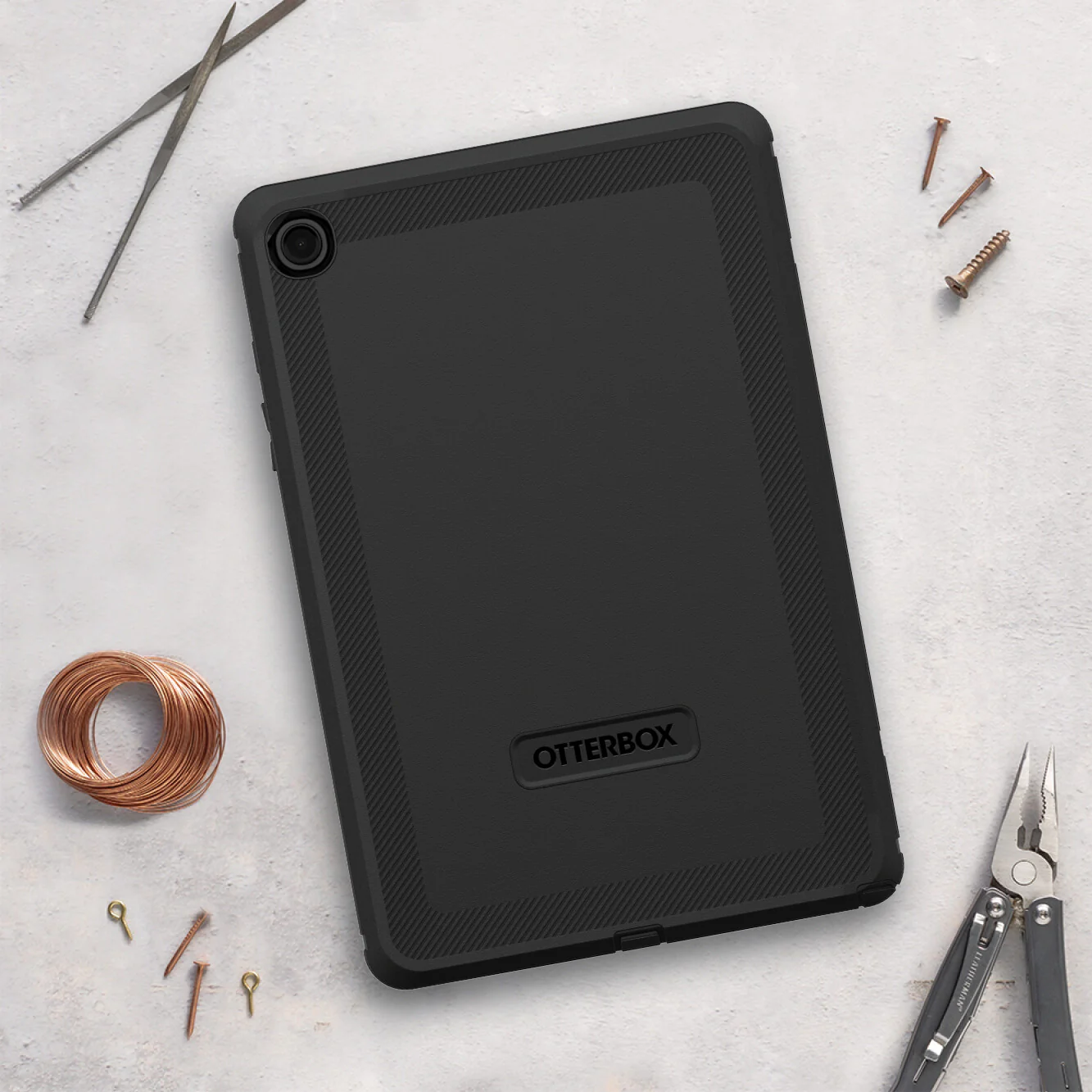 OtterBox Defender Series for Galaxy Tab A9+ in Black - Image 8