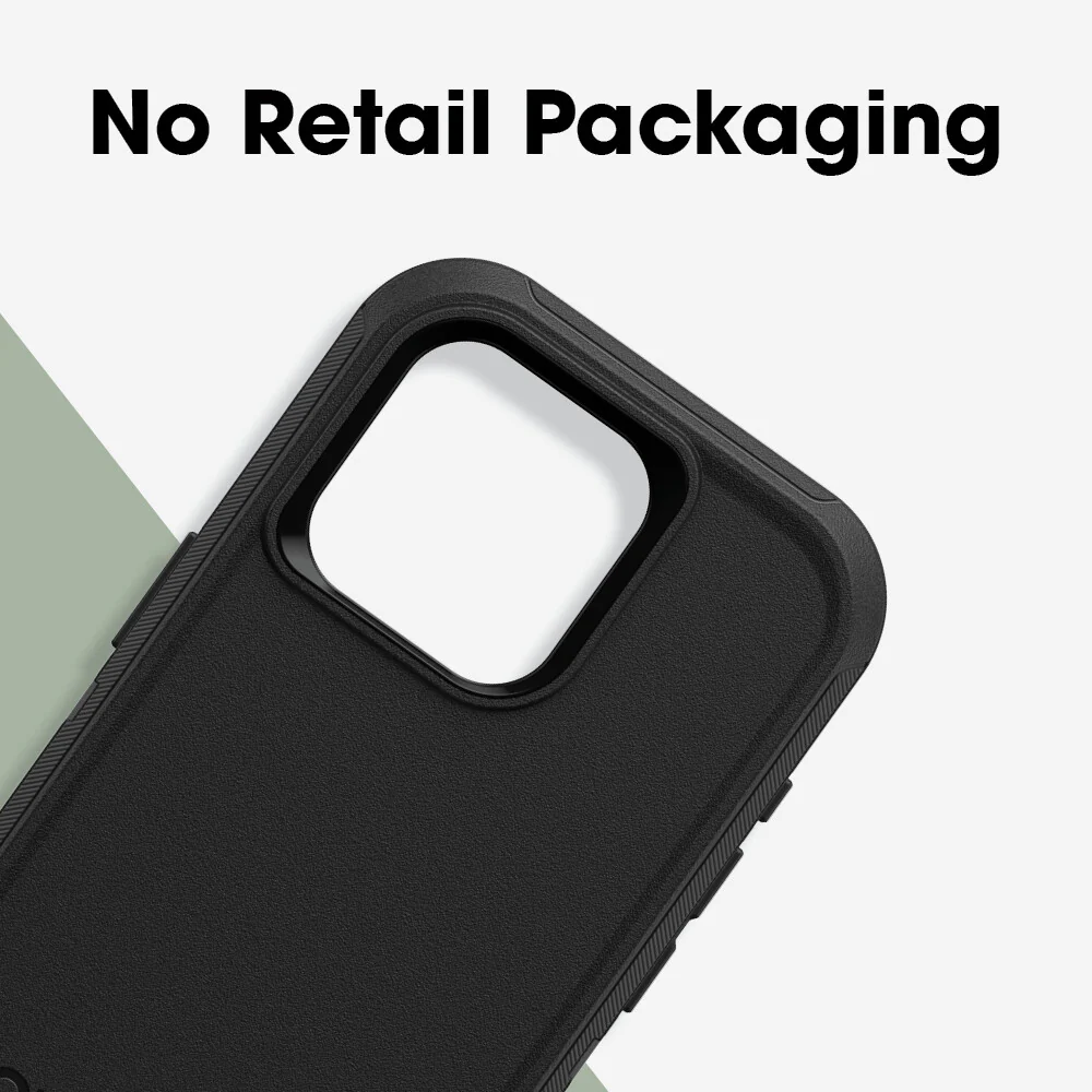 OtterBox Defender Series for iPhone 15 Pro in Black - Image 8