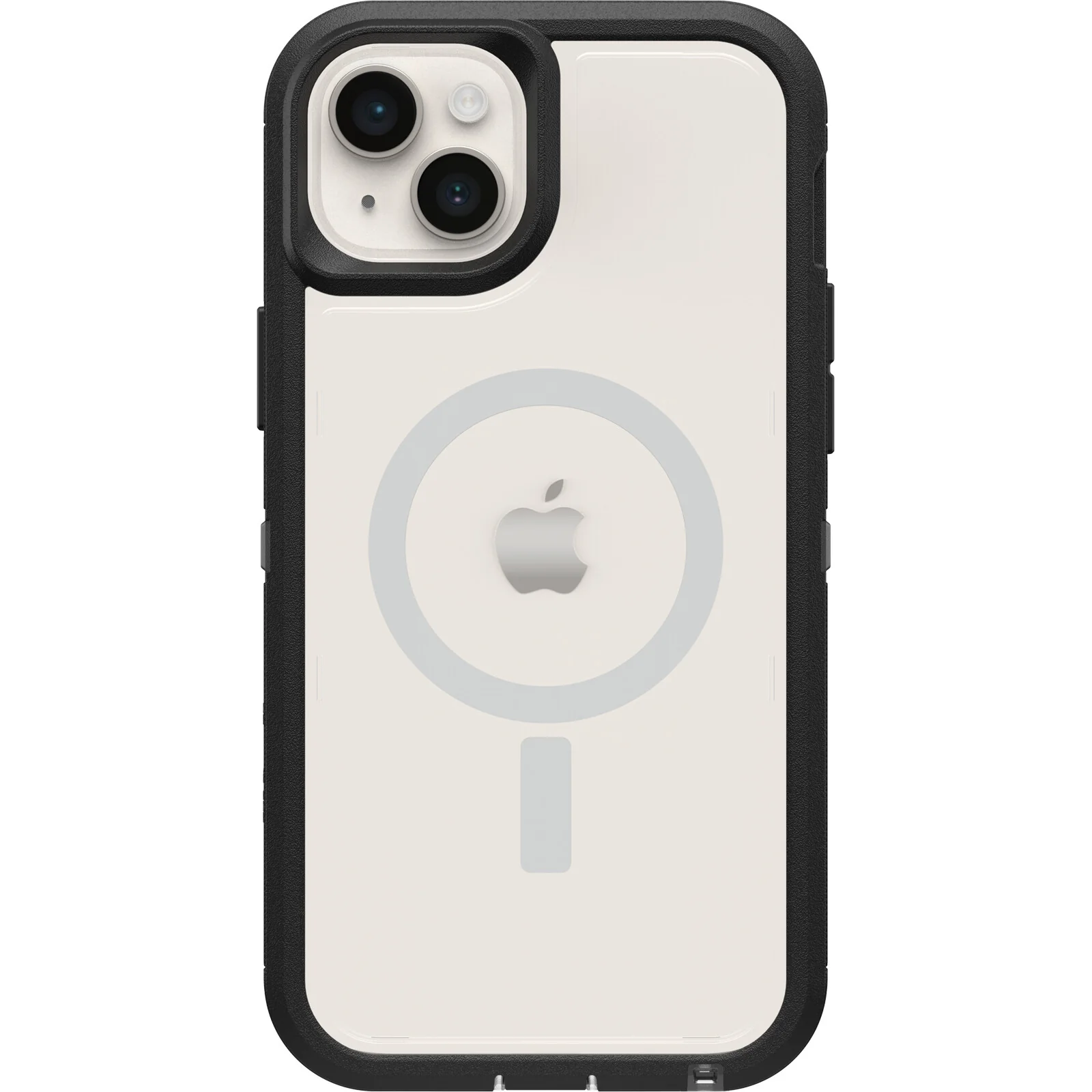 OtterBox Defender XT Case for iPhone 14, iPhone 13 with MagSafe in Black Crystal - Image 4
