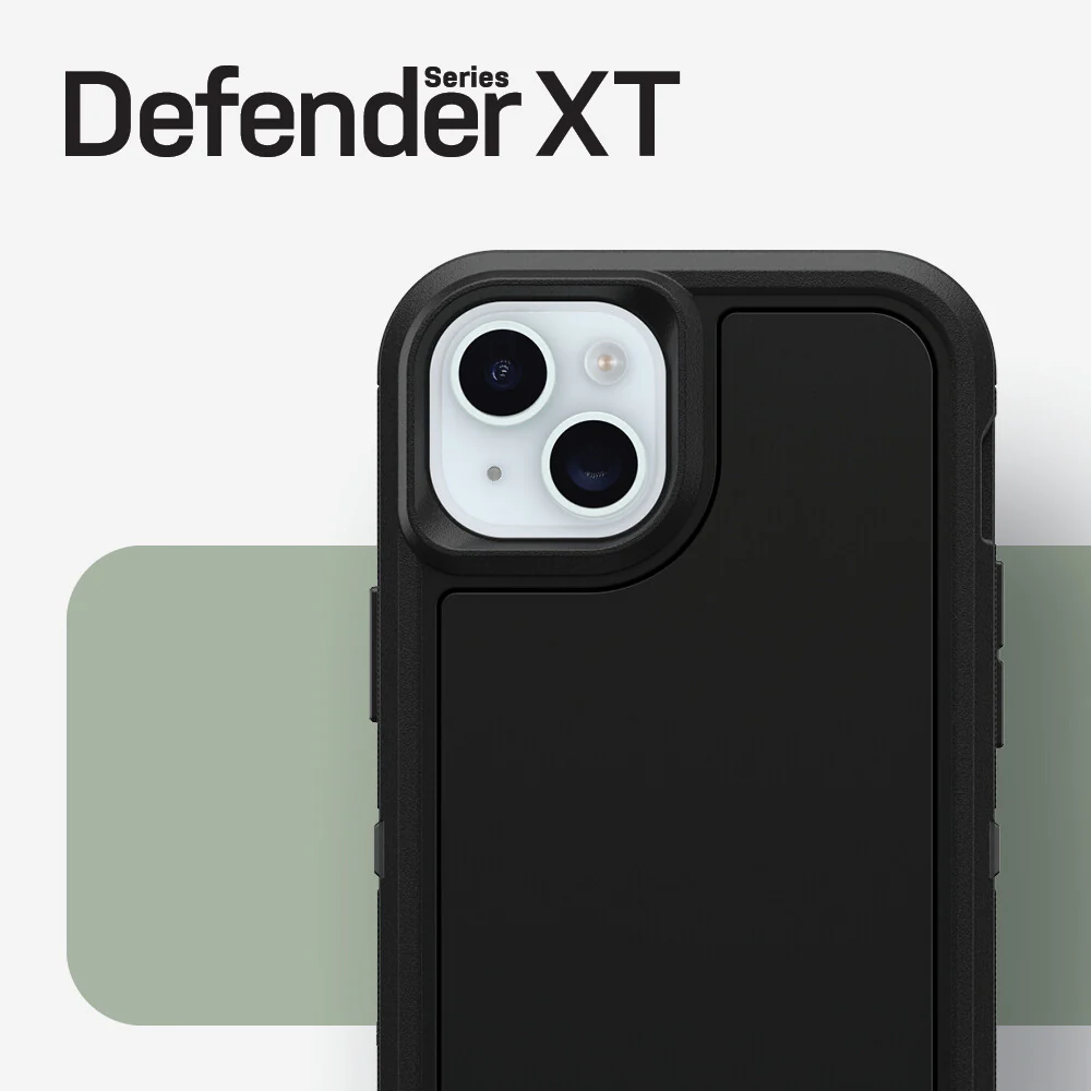 OtterBox Defender XT Series for iPhone 15 Plus in Black - Image 3