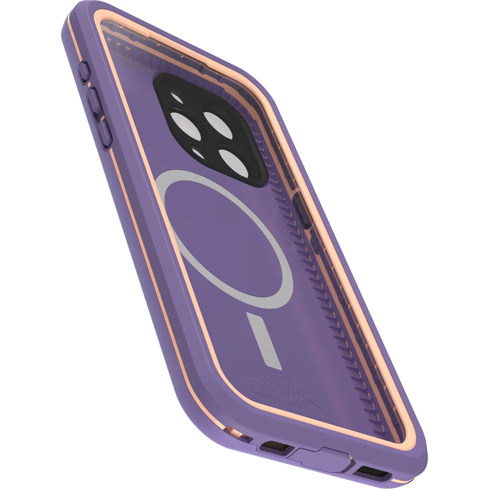 OtterBox Frē Series for iPhone 15 Pro Max in Rule of Plum (Purple) - Image 2