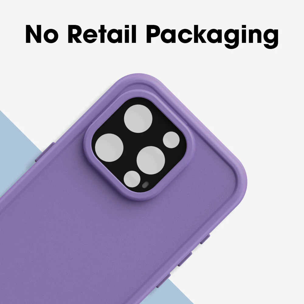 OtterBox Frē Series for iPhone 15 Pro in Rule of Plum (Purple) - Image 9