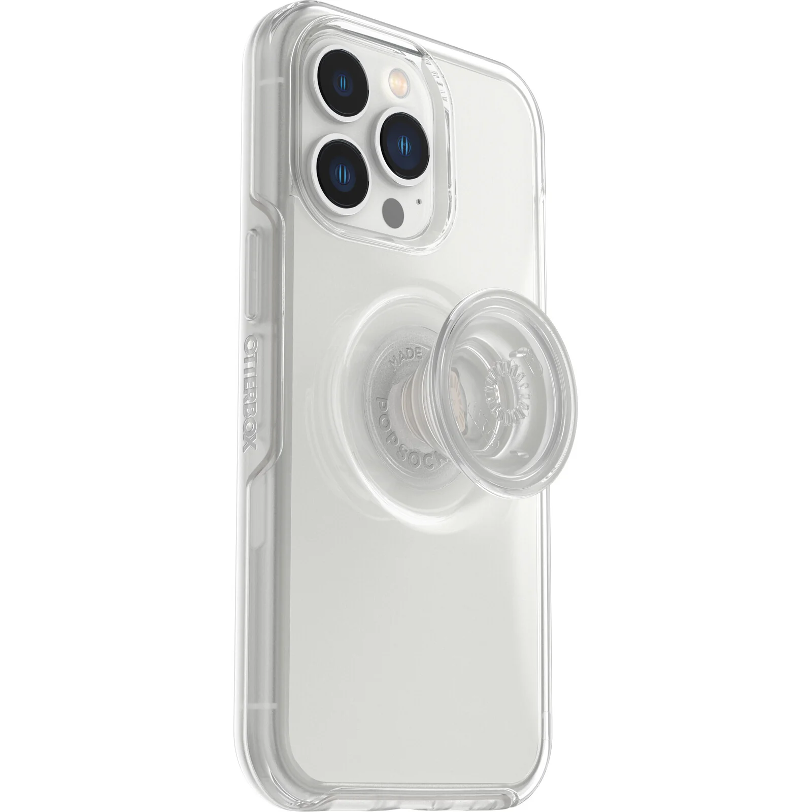 OtterBox Otter+Pop Case for iPhone 13 Pro with PopSockets PopGrip in Clear - Image 7