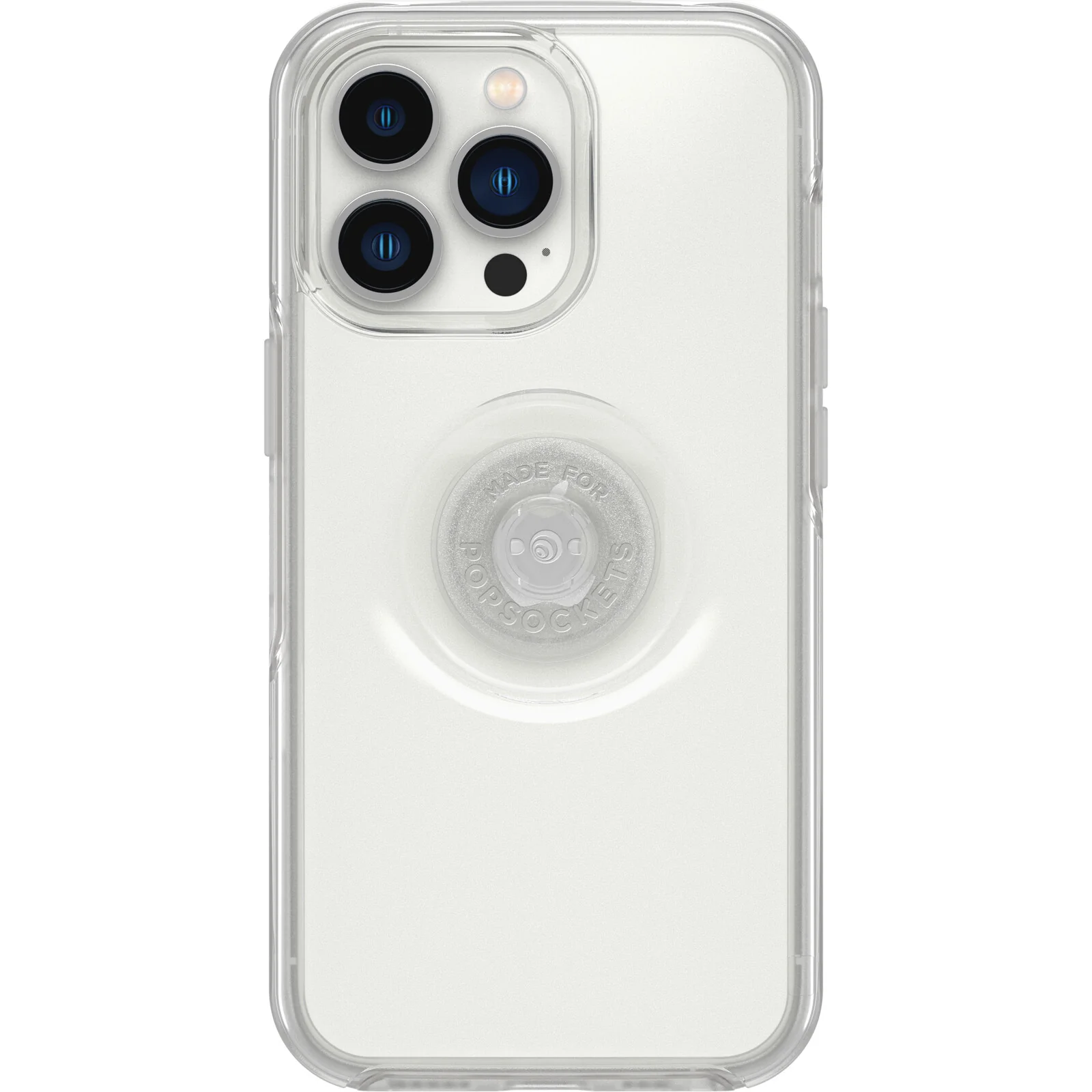 OtterBox Otter+Pop Case for iPhone 13 Pro with PopSockets PopGrip in Clear - Image 9
