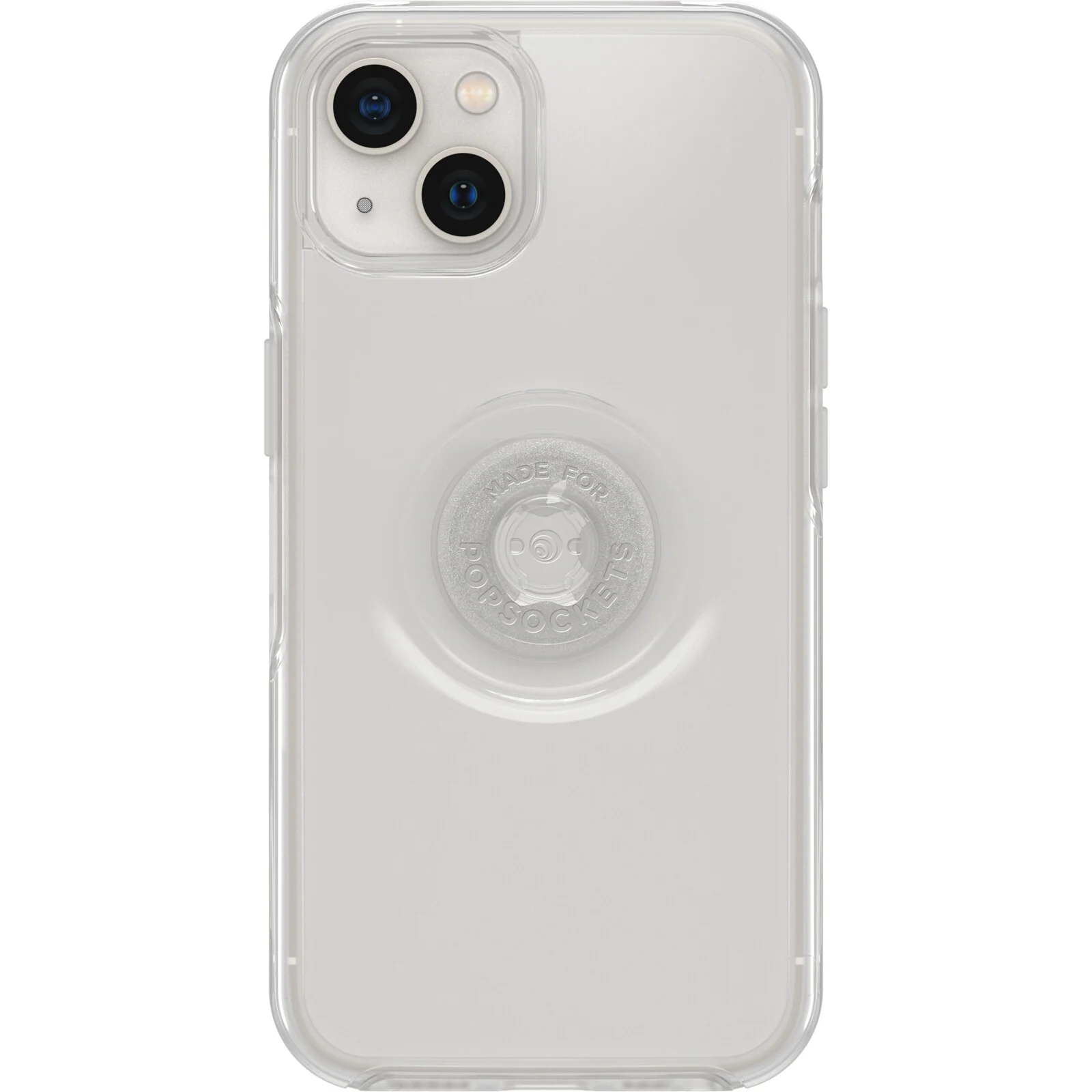 OtterBox Otter+Pop Case for iPhone 13 with PopSockets PopGrip in Clear - Image 9