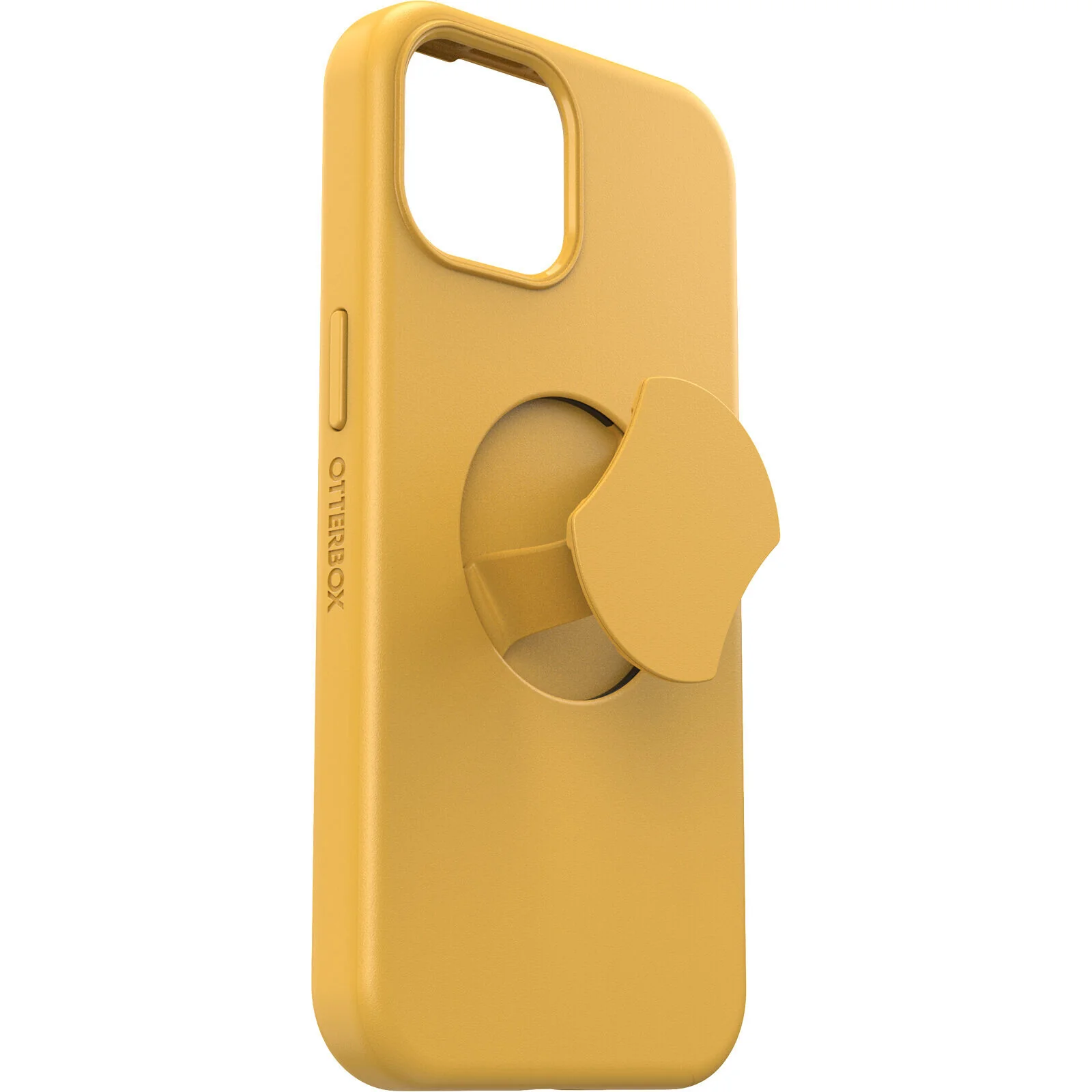 OtterBox OtterGrip Symmetry Series for iPhone 15 in Aspen Gleam 2.0 (Yellow) - Image 2