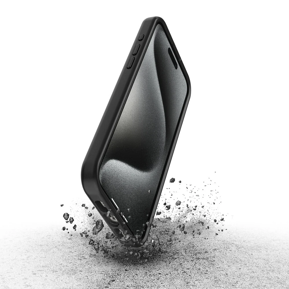 OtterBox OtterGrip Symmetry Series for iPhone 15 Pro Max in Black - Image 5