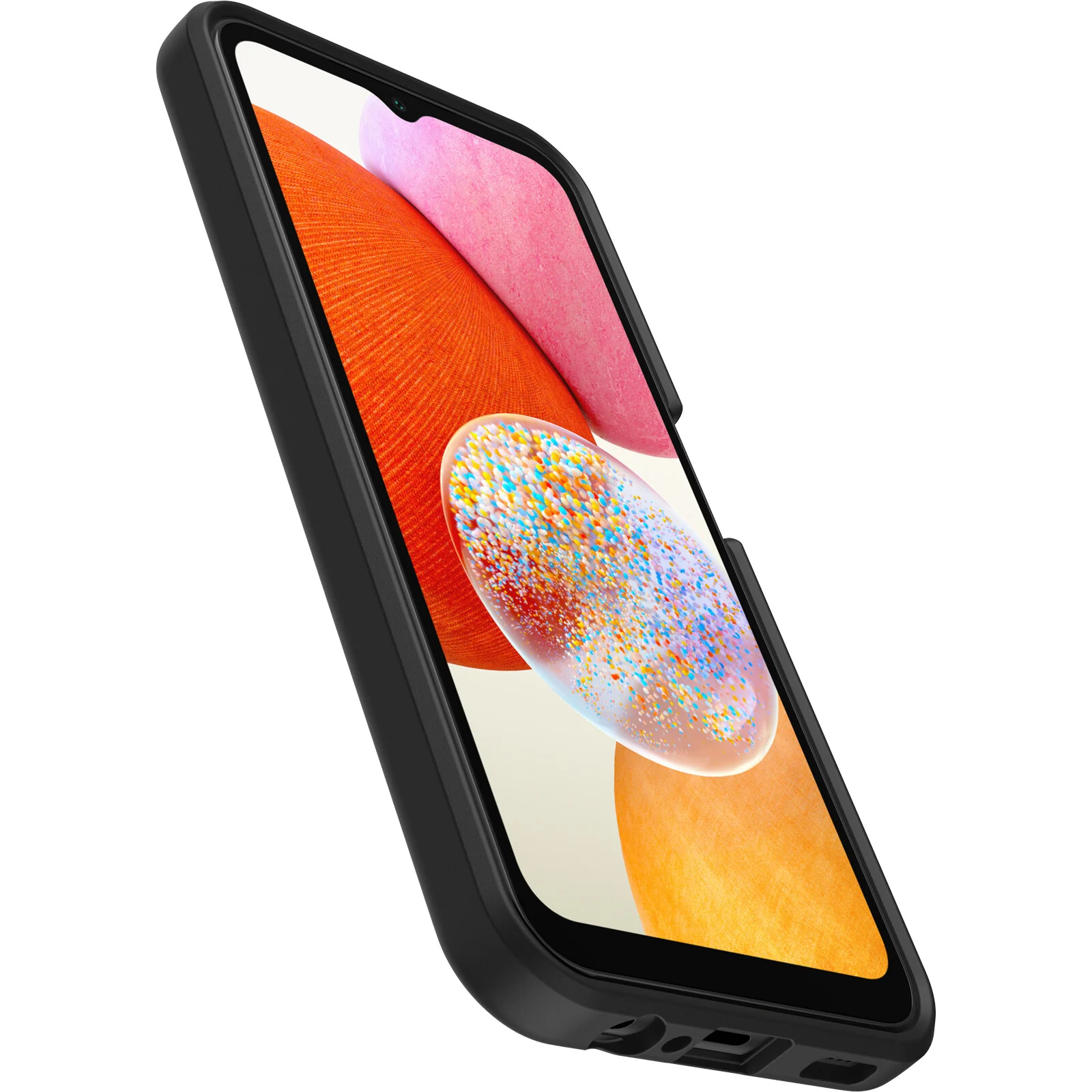 OtterBox React Case for Galaxy A14 in Black - Image 3