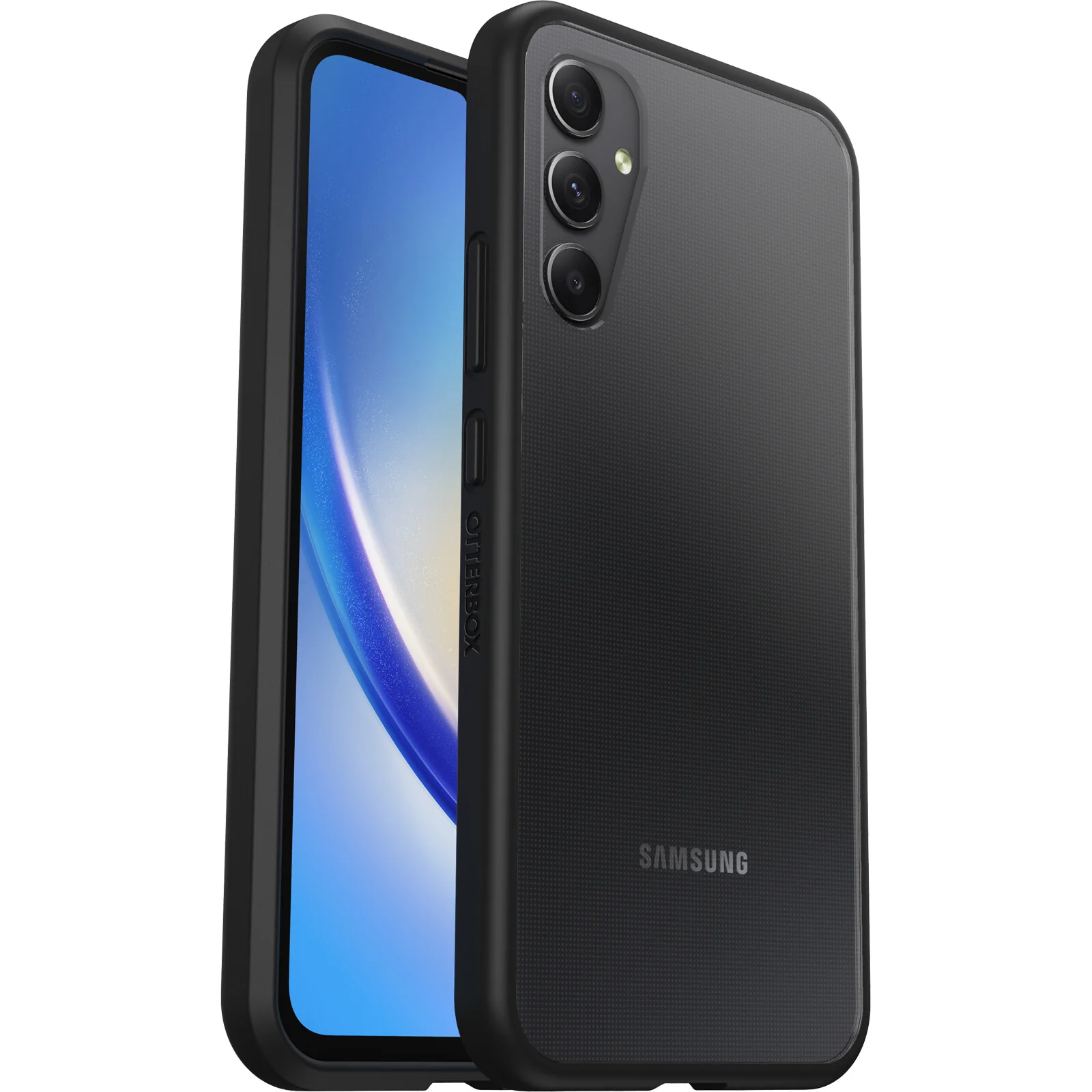 OtterBox React Case for Galaxy A34 (5G) in Black Crystal - Image 2