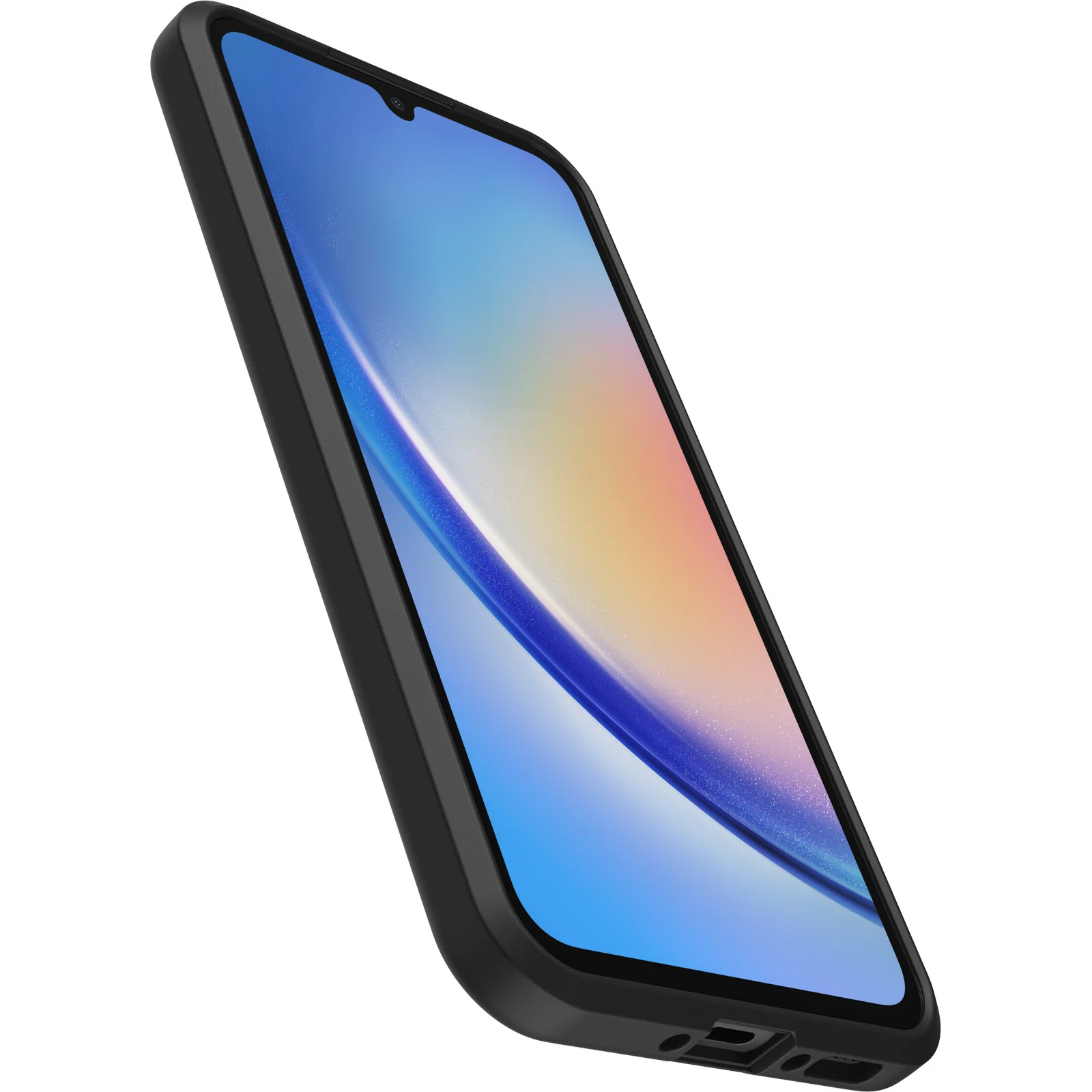 OtterBox React Case for Galaxy A34 (5G) in Black Crystal - Image 3