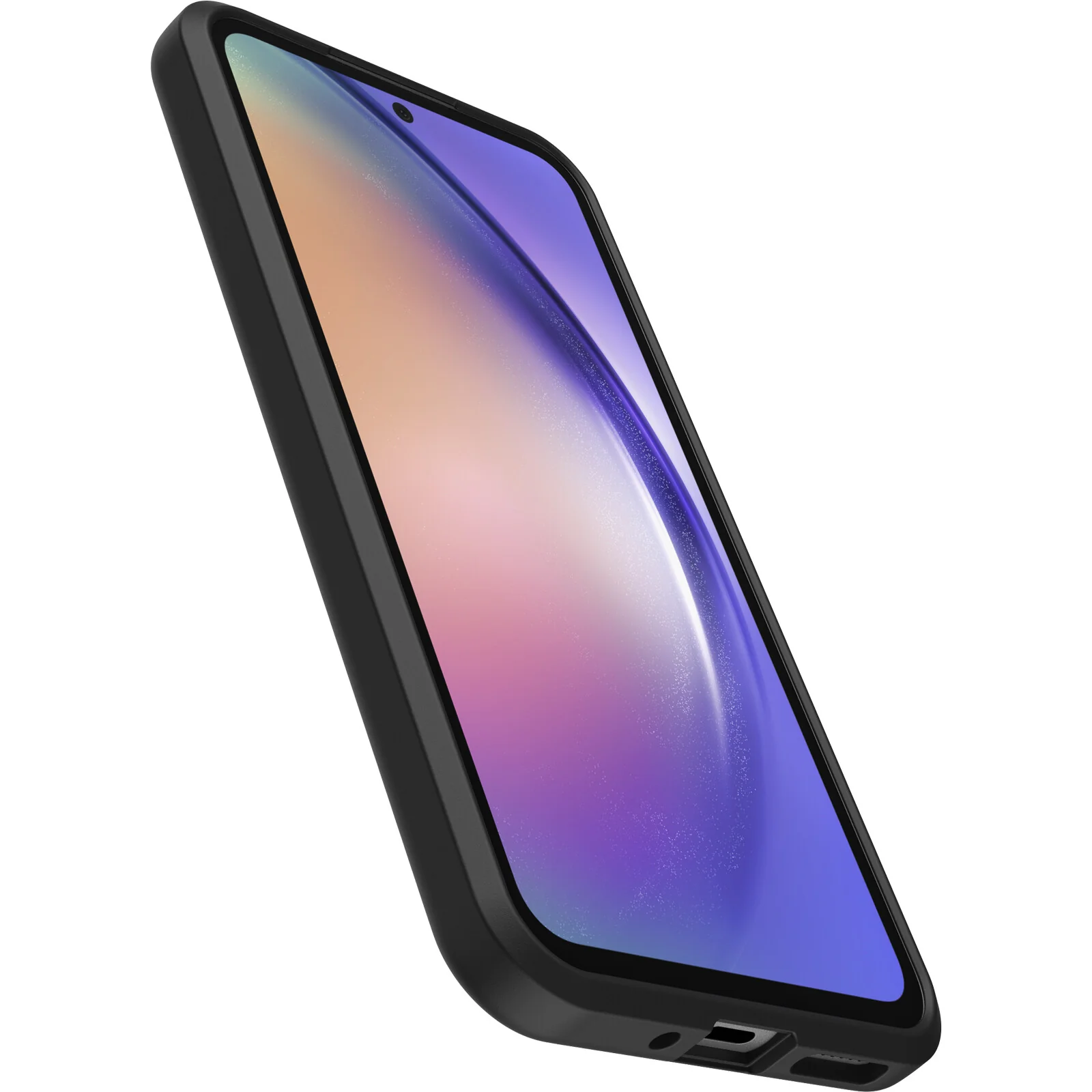 OtterBox React Case for Galaxy A54 5G in Black Crystal - Image 3