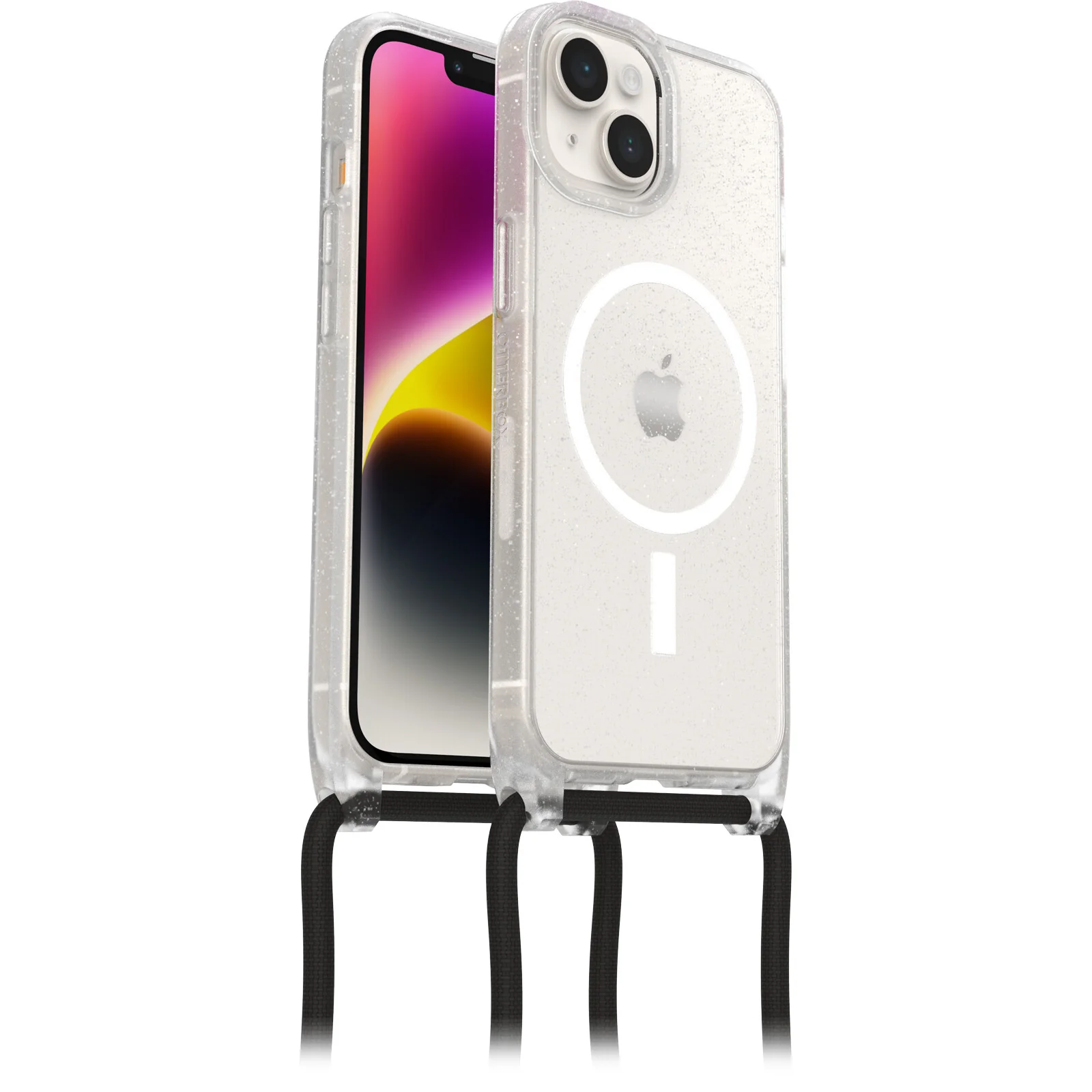 OtterBox React Necklace Case with MagSafe for iPhone 14 in Stardust - Image 4
