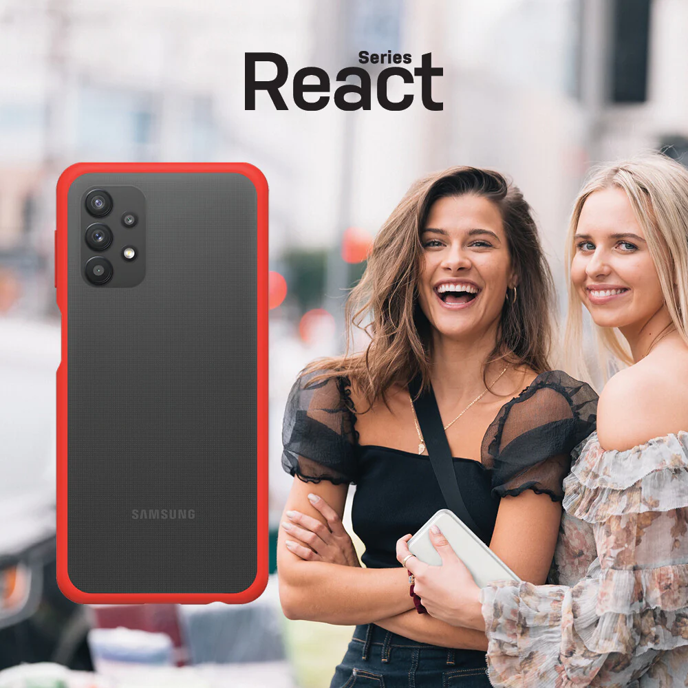 OtterBox React Series for Samsung Galaxy A32 (5G) in Power Red - No Packaging - Image 7