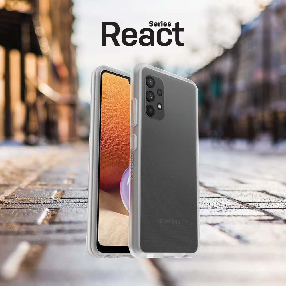 OtterBox React Series for Samsung Galaxy A32 in Transparent - Image 3