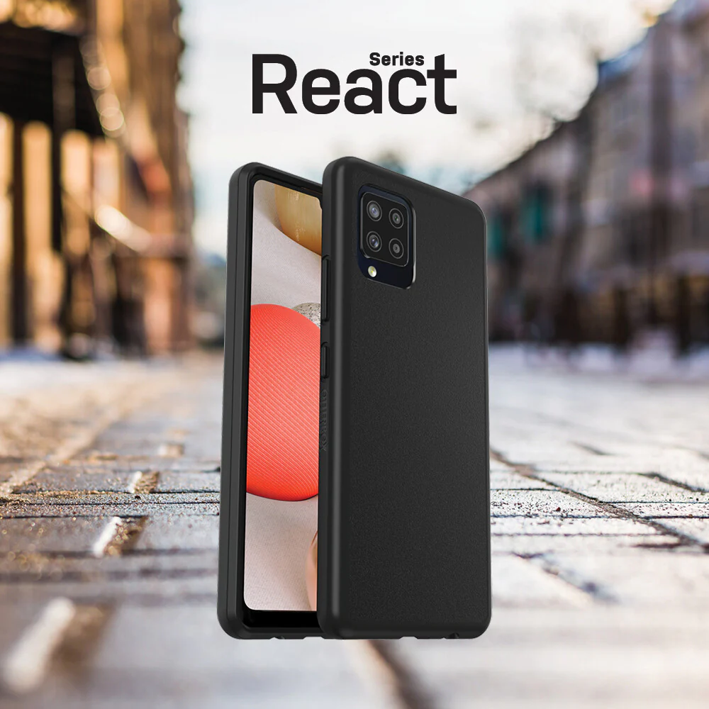 OtterBox React Series for Samsung Galaxy A42 (5G) in Black - Image 3