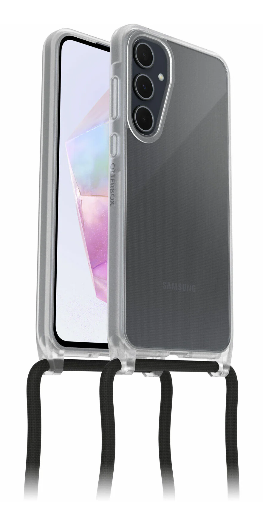 OtterBox React Series Necklace Case for Galaxy A35 (5G) in Clear - Image 5