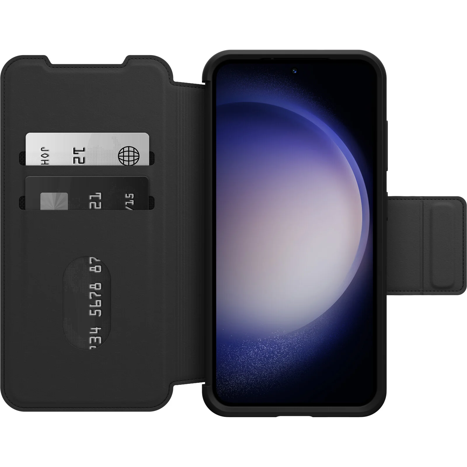 OtterBox Strada Case for Galaxy S23 in Black - Image 5