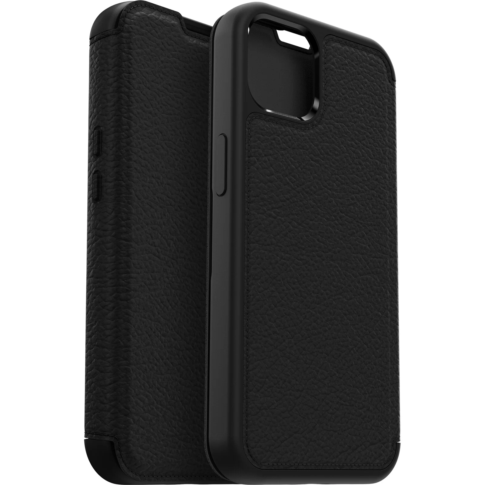 OtterBox Strada Folio Series for iPhone 13 in Black - Image 10