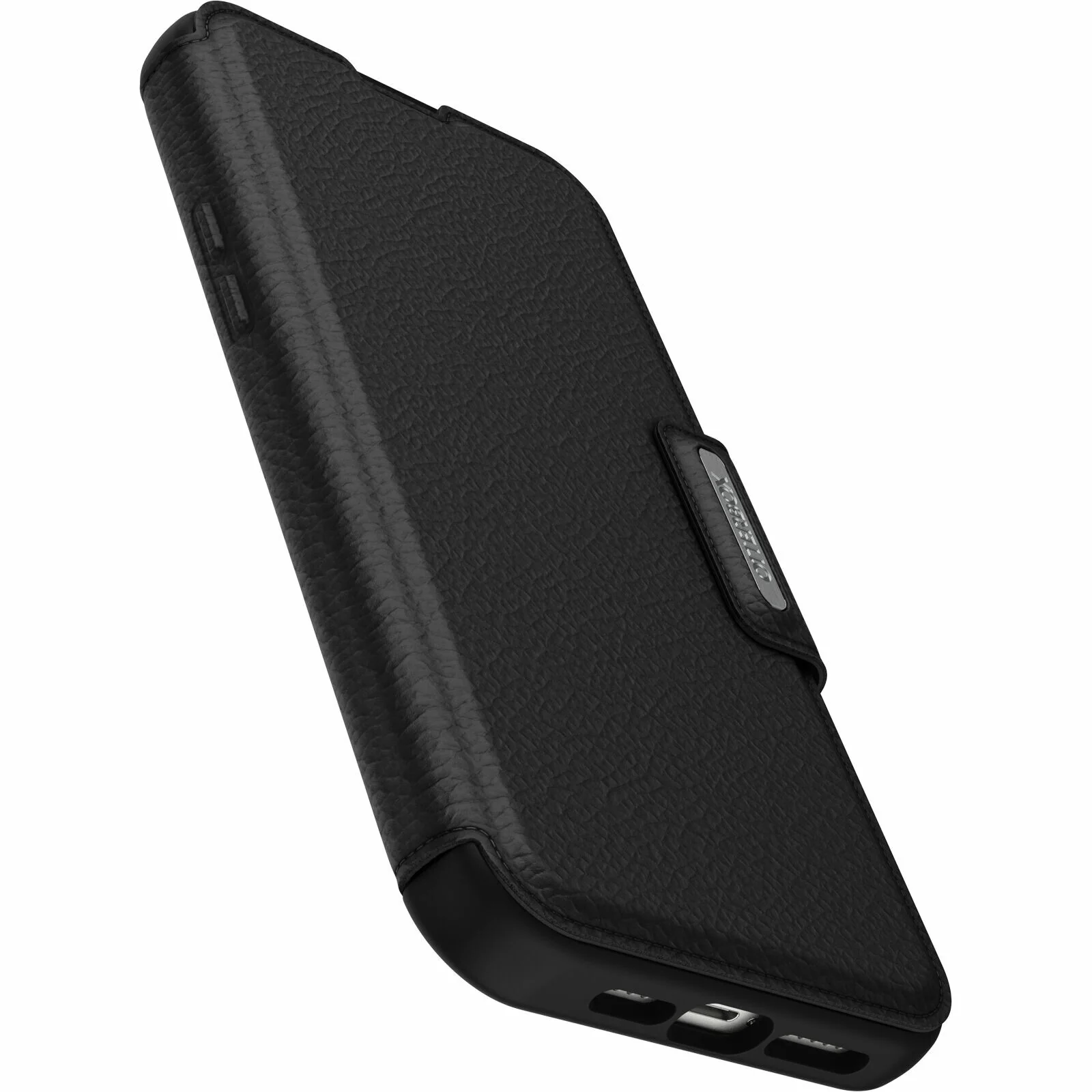 OtterBox Strada Series Folio for iPhone 15 Pro Max with MagSafe in Shadow - No Packaging - Image 3