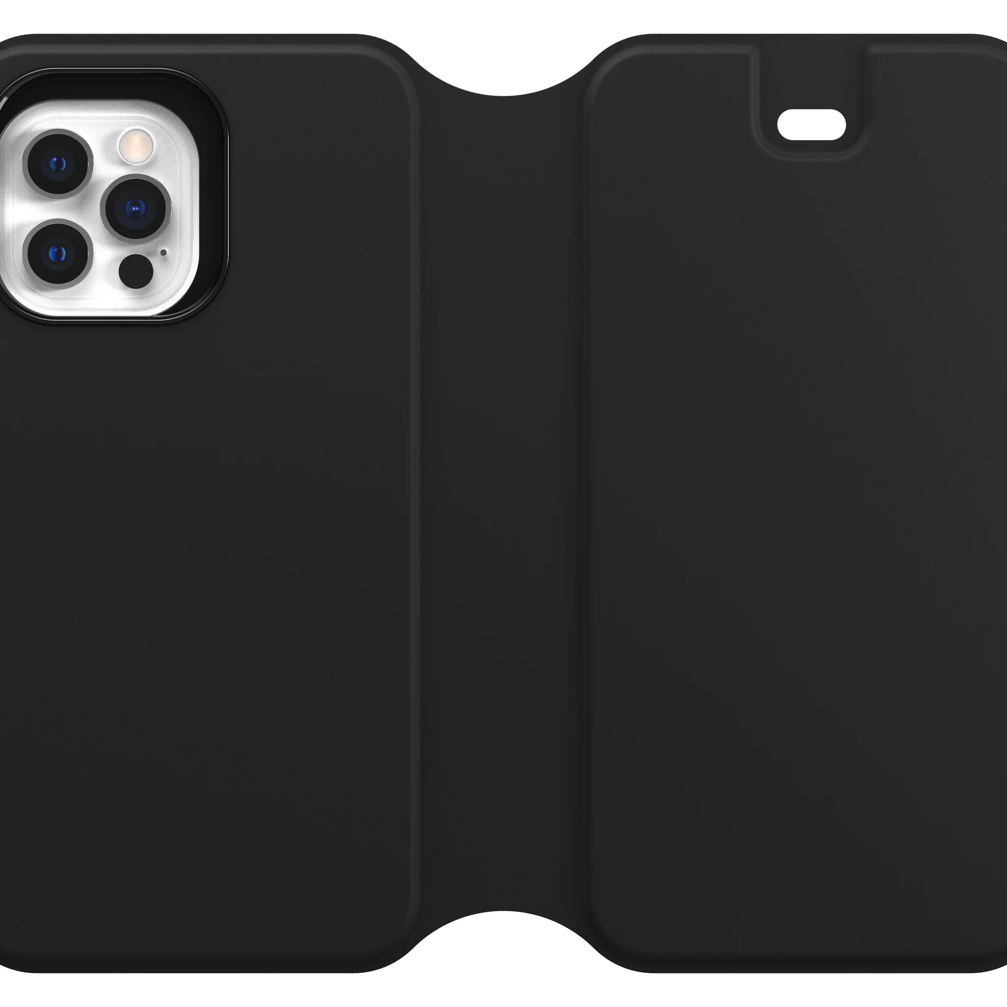 OtterBox Strada Via Series for iPhone 12 / 12 Pro in Black - Image 2