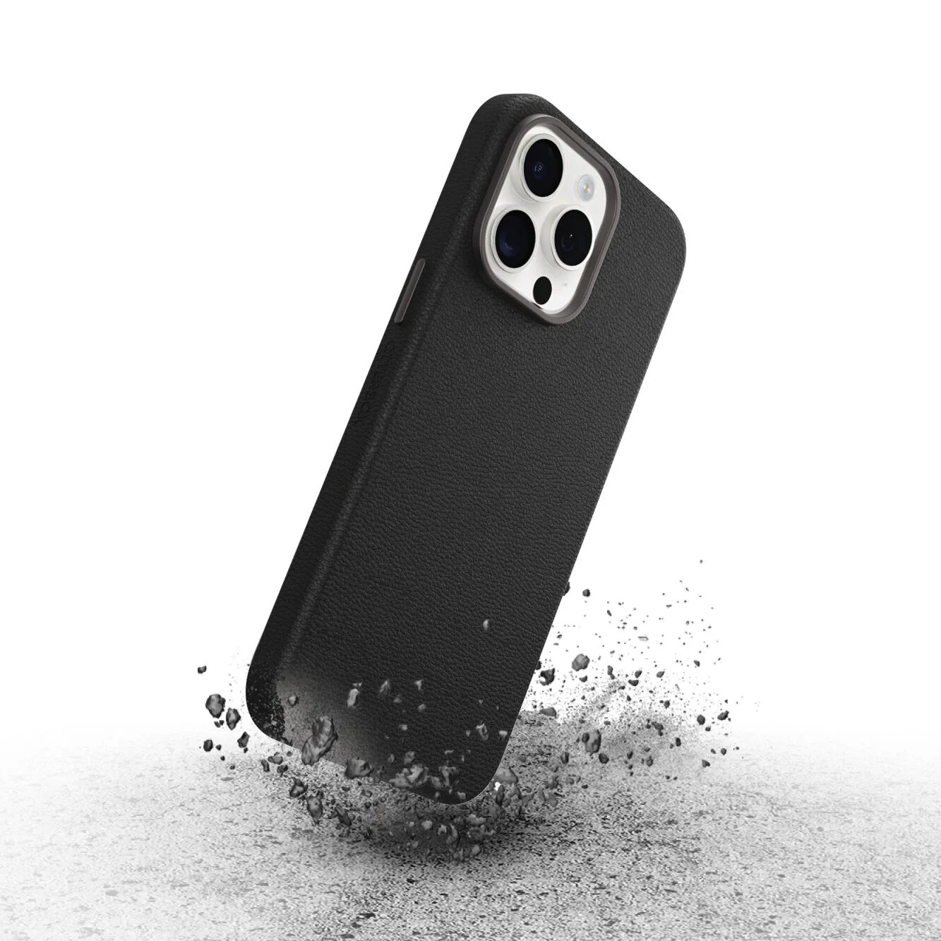 OtterBox Symmetry Cactus with MagSafe for Apple iPhone 15 Pro Max in Noir Ash - Image 5