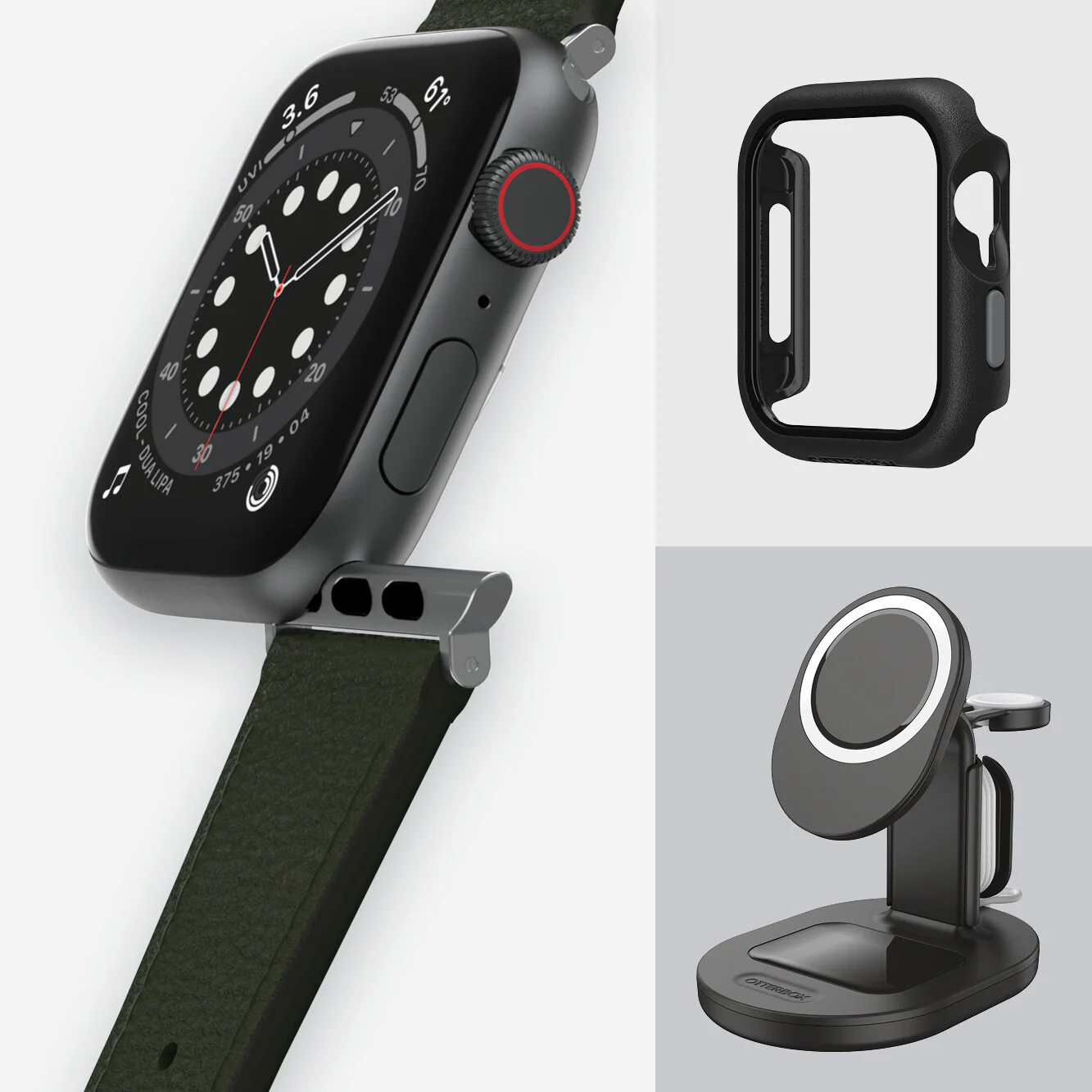 OtterBox Symmetry Cactus Series for Apple Watch 42/44/45mm in Cactus Grove - Image 10