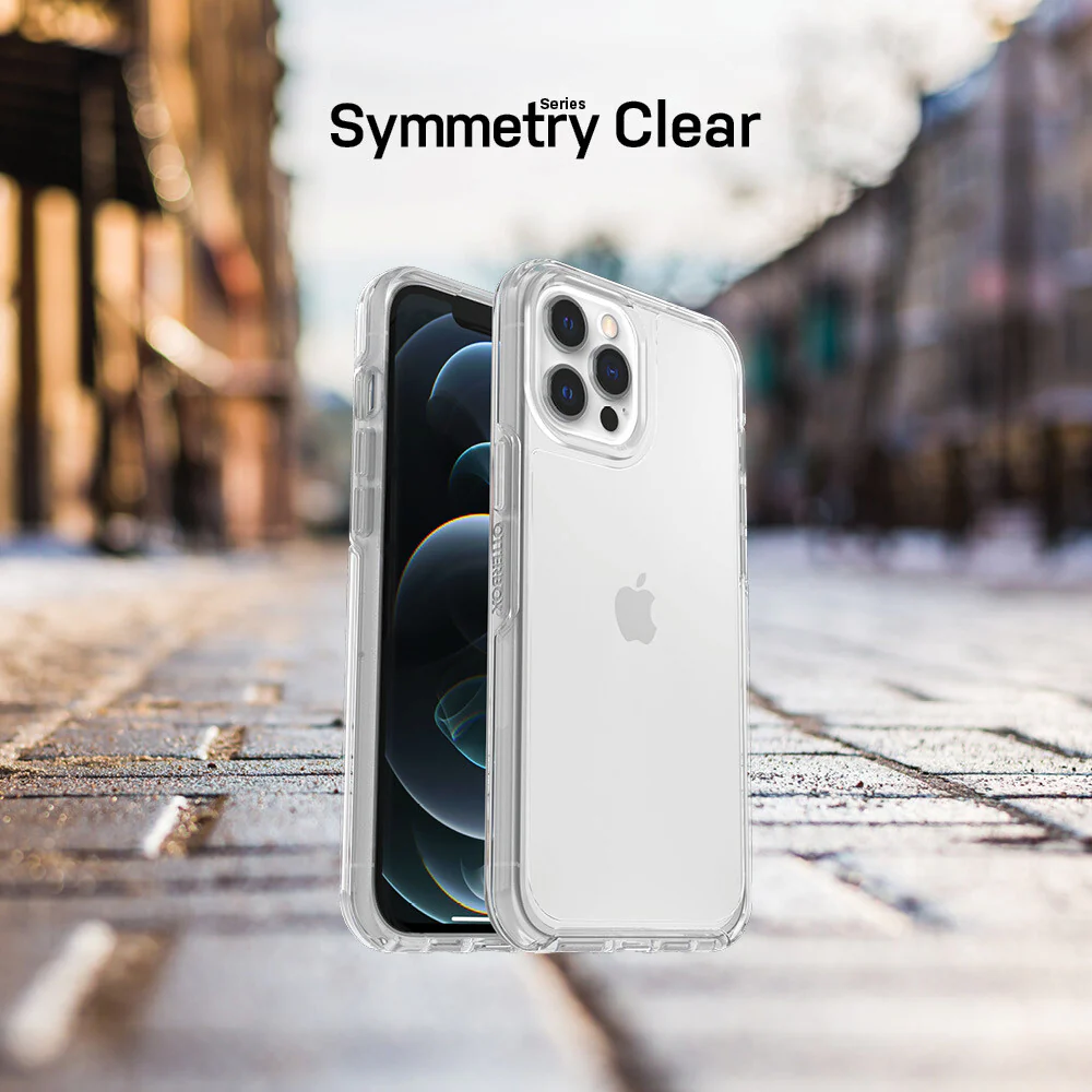 OtterBox Symmetry Clear Series for iPhone 12/ 12 Pro in Transparent - Image 10