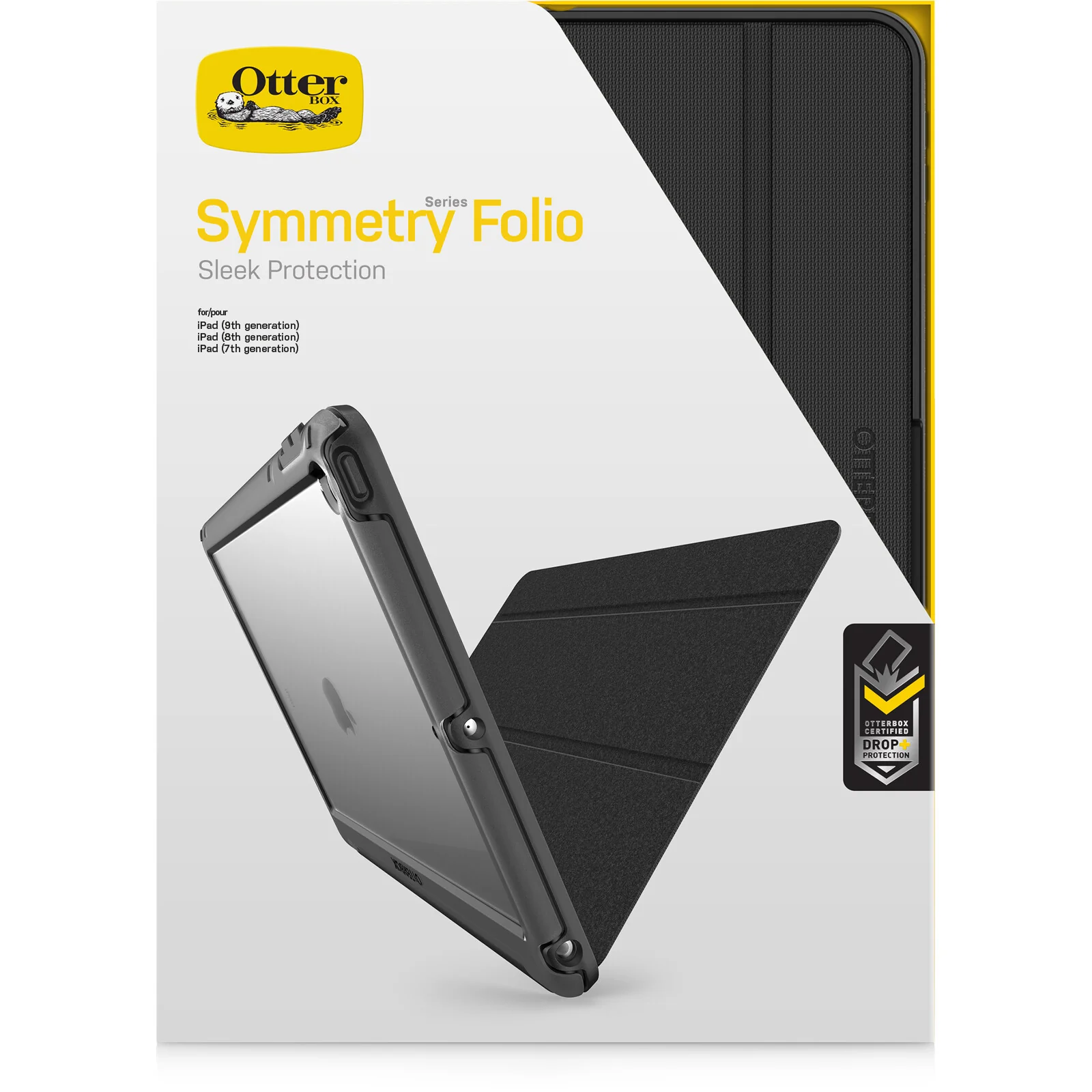 OtterBox Symmetry Folio Case for 10.2" iPad in Black - Image 4