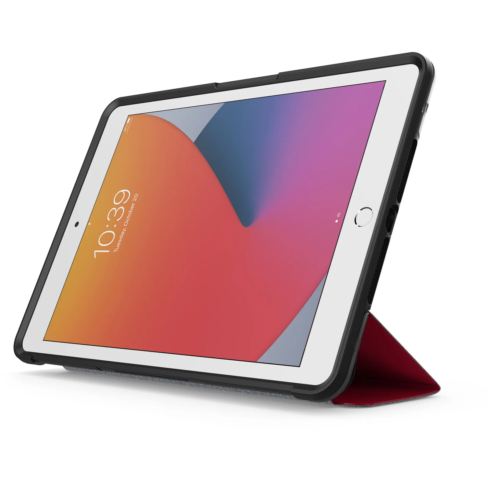 OtterBox Symmetry Folio Case for 10.2" iPad in Red - No Packaging - Image 2