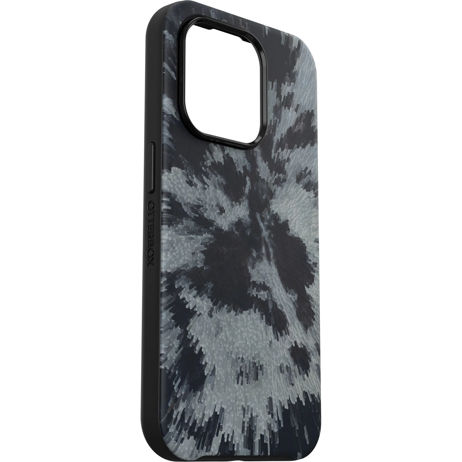 OtterBox Symmetry Series Clear for MagSafe for iPhone 15 Pro in Burnout Sky (Black) - Image 4