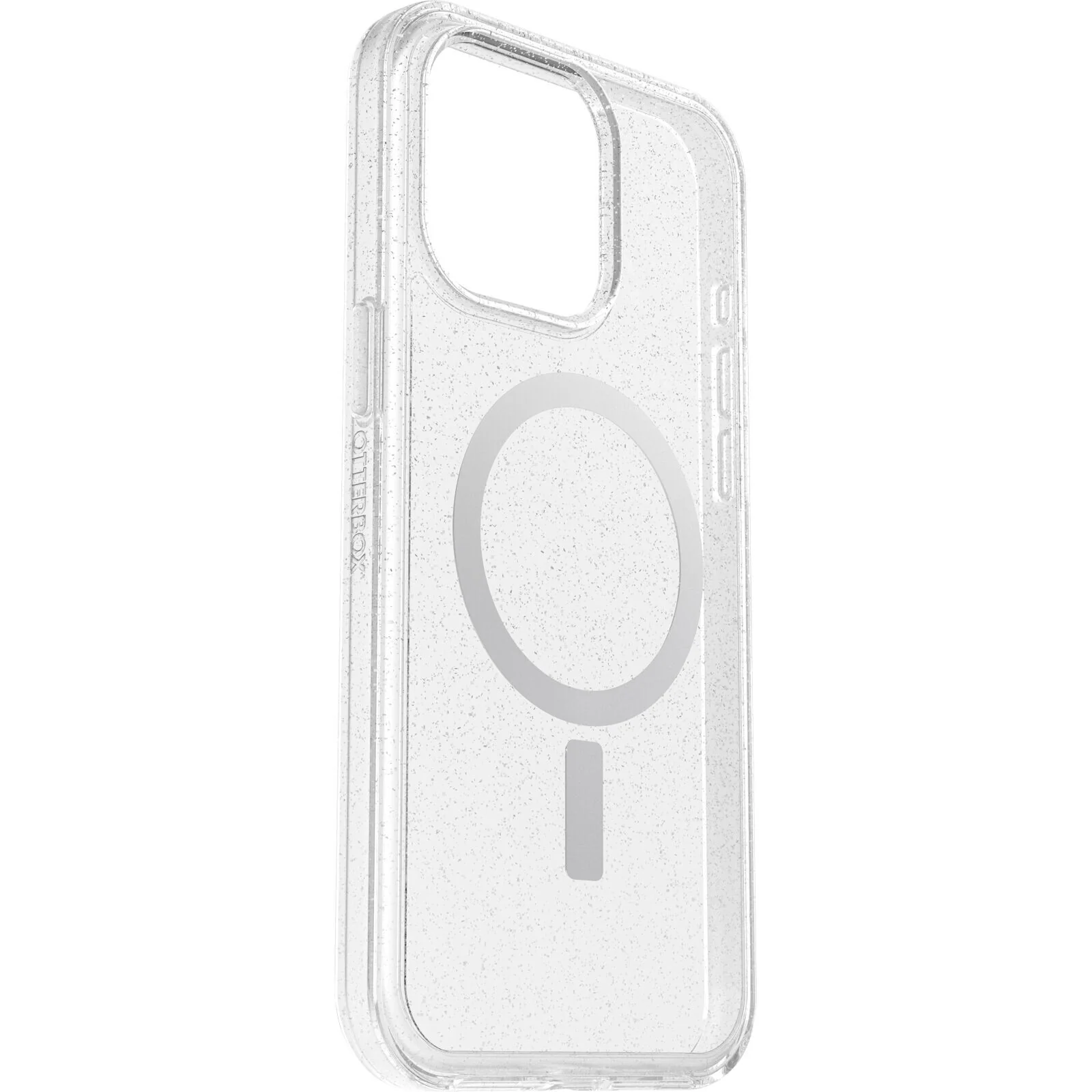 OtterBox Symmetry Clear Series for MagSafe for iPhone 15 Pro Max in Stardust (Clear Glitter) - Image 4