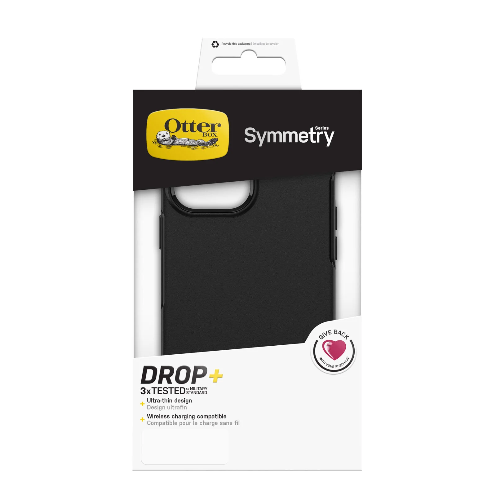 OtterBox Symmetry Series for iPhone 13 Pro Max in Black - Image 6