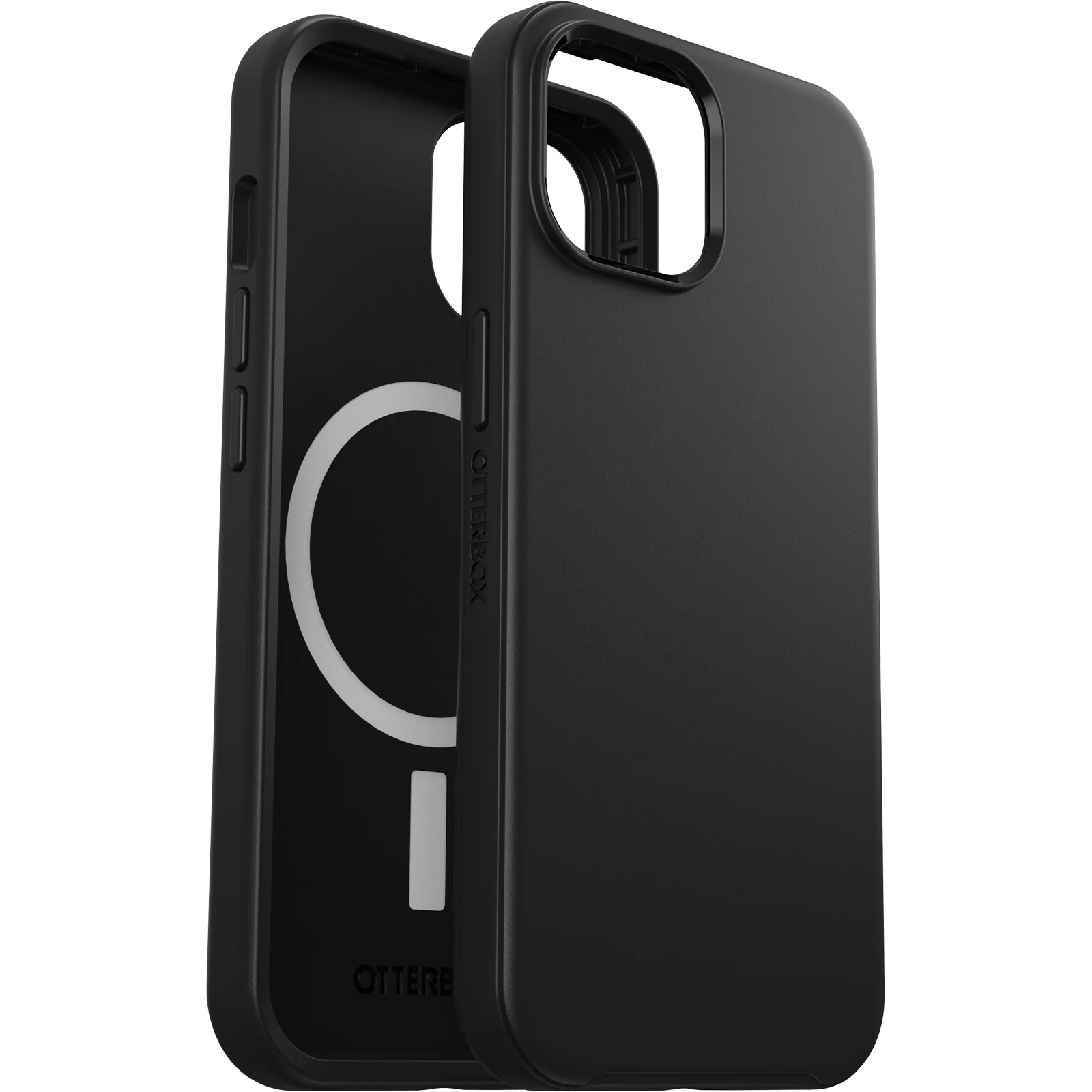 OtterBox Symmetry Series for MagSafe for iPhone 15 in Black - Image 2