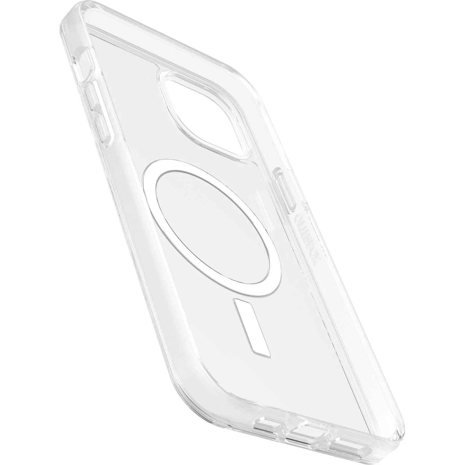 OtterBox Symmetry Series with MagSafe for iPhone 15 Plus in Clear - Image 2