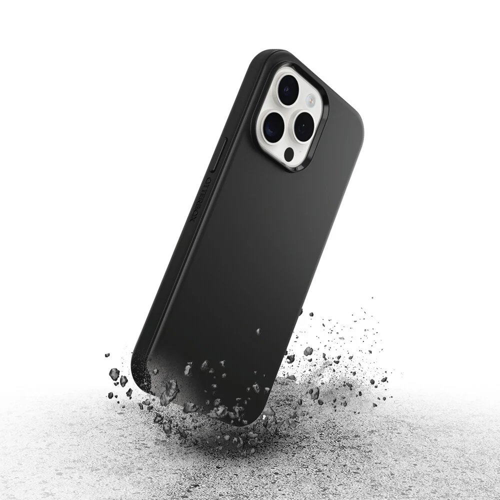 OtterBox Symmetry Series with MagSafe for iPhone 15 Pro in Black - Image 6