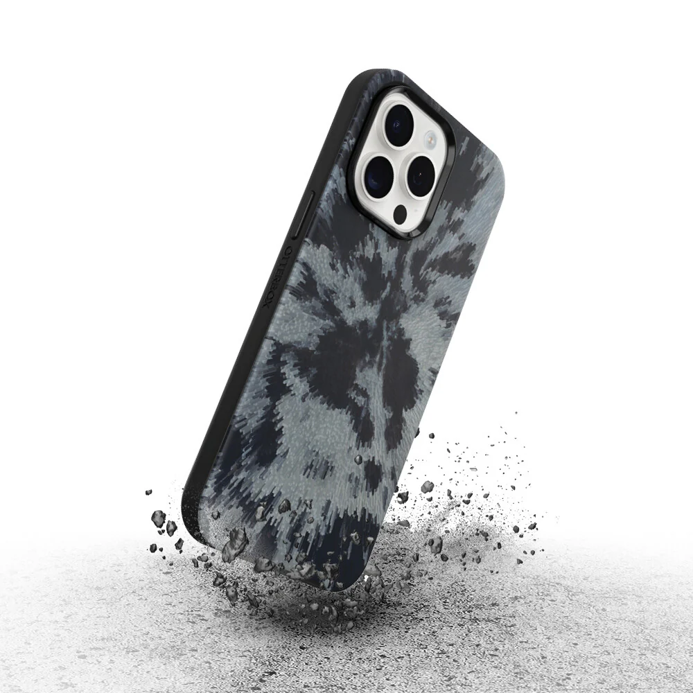 OtterBox Symmetry Series with MagSafe for iPhone 15 Pro Max in Burnout Sky (Black) - Image 5