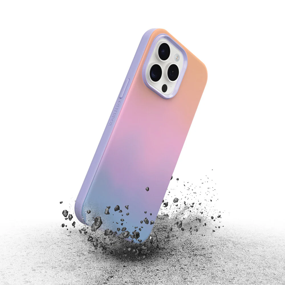 OtterBox Symmetry Series for MagSafe for iPhone 15 Pro Max in Soft Sunset (Purple) - Image 6