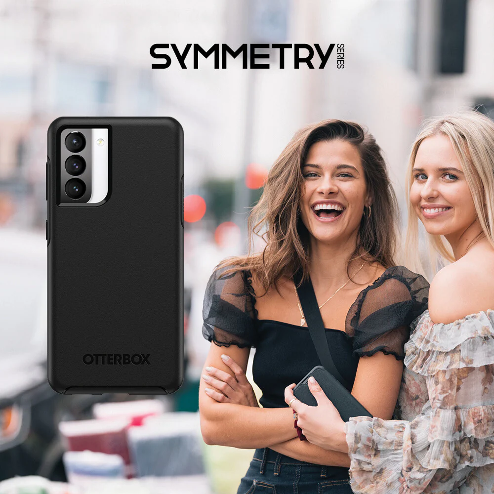OtterBox Symmetry Series for Samsung Galaxy S21+ (5G) in Black - Image 12
