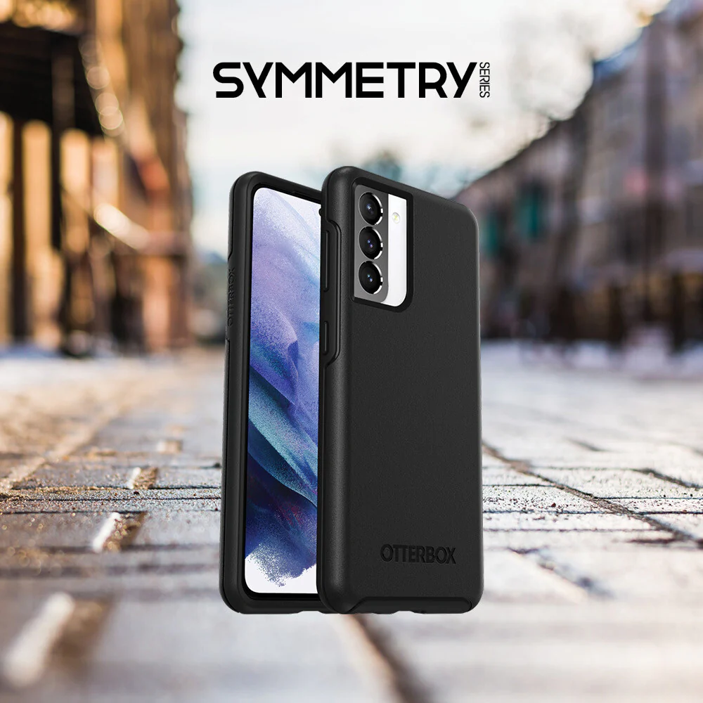 OtterBox Symmetry Series for Samsung Galaxy S21+ (5G) in Black - Image 9
