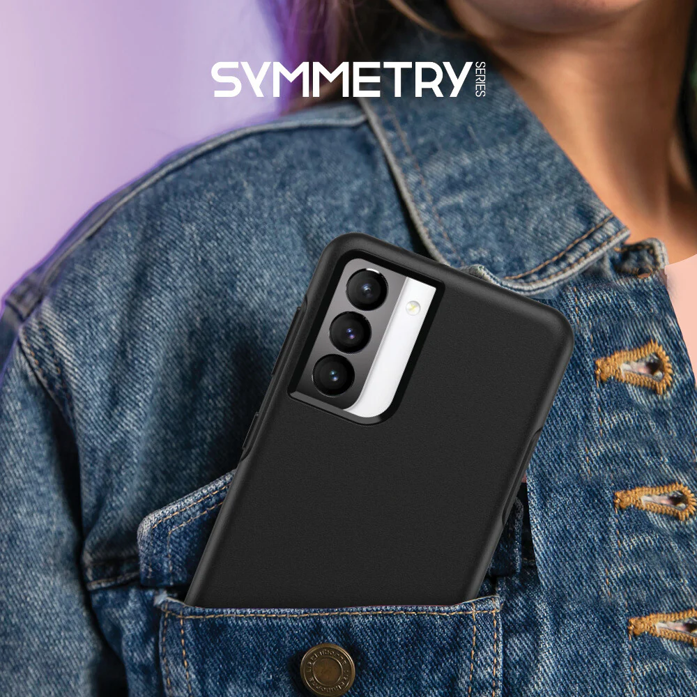 OtterBox Symmetry Series for Samsung Galaxy S21+ (5G) in Black - No Packaging - Image 11