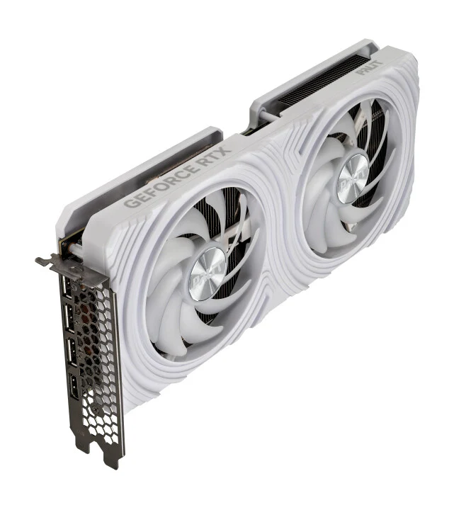 Palit WHITE - NVIDIA 8 GB GDDR6 GeForce RTX 4060 Ti graphics card - Image 3
