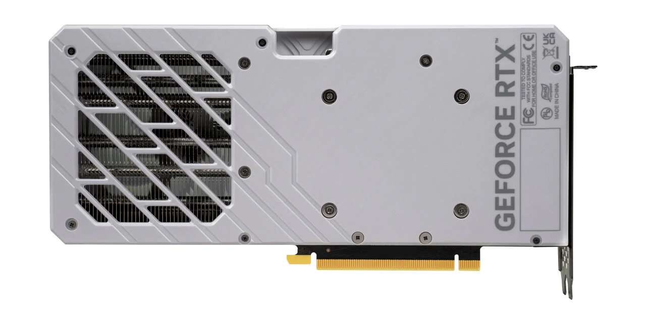Palit WHITE - NVIDIA 8 GB GDDR6 GeForce RTX 4060 Ti graphics card - Image 7